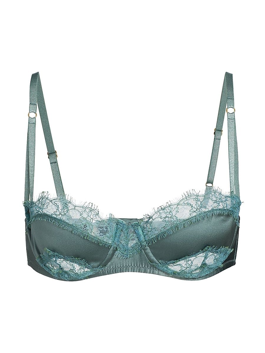 Women's Lace Inset Balconette Bra - Tempete - Size 36D