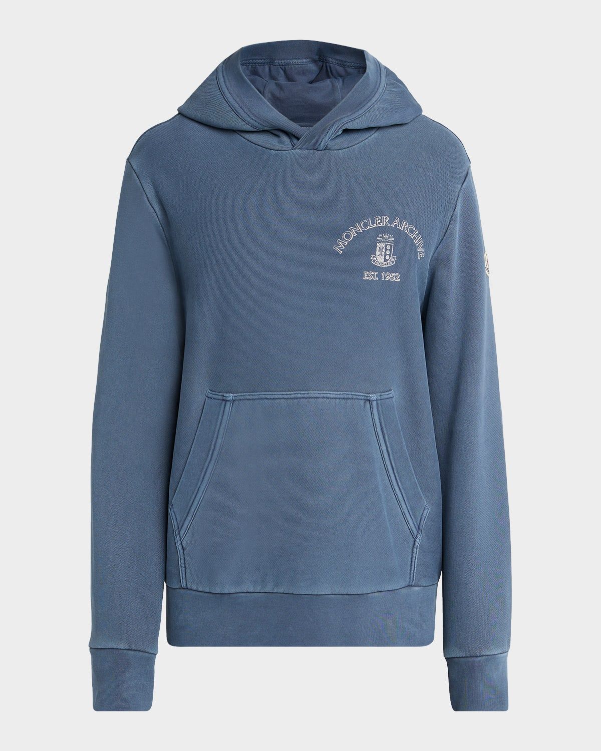 Men & apos;s Rowing Logo Cotton Hoodie