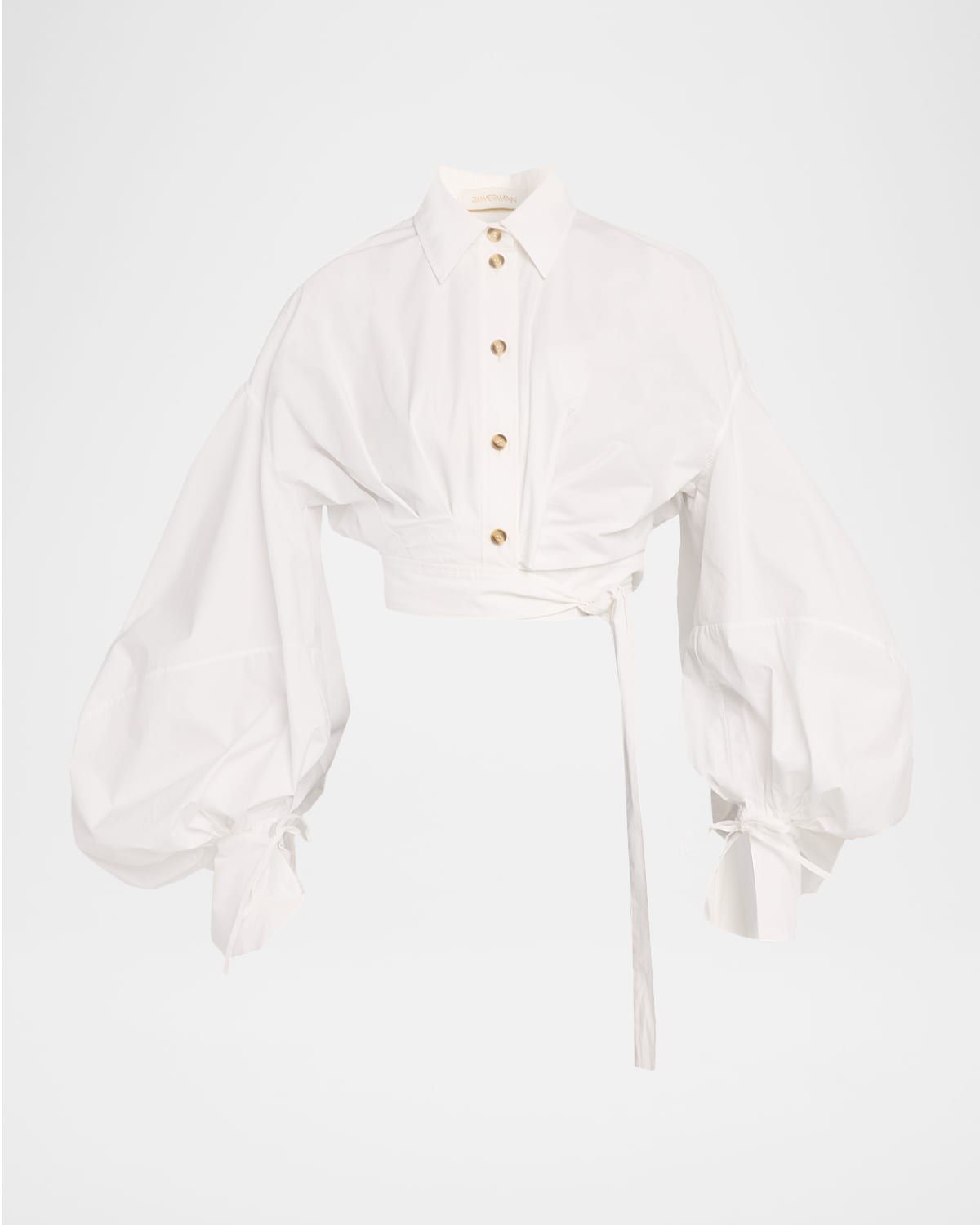 Rebellion Poplin Wrap Blouse