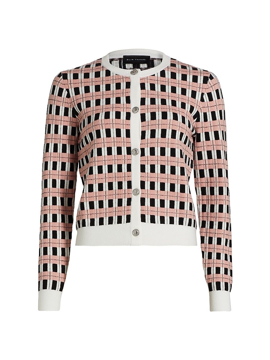 Women's The Loxley Cardigan - Blush Rose Combo - Size XL