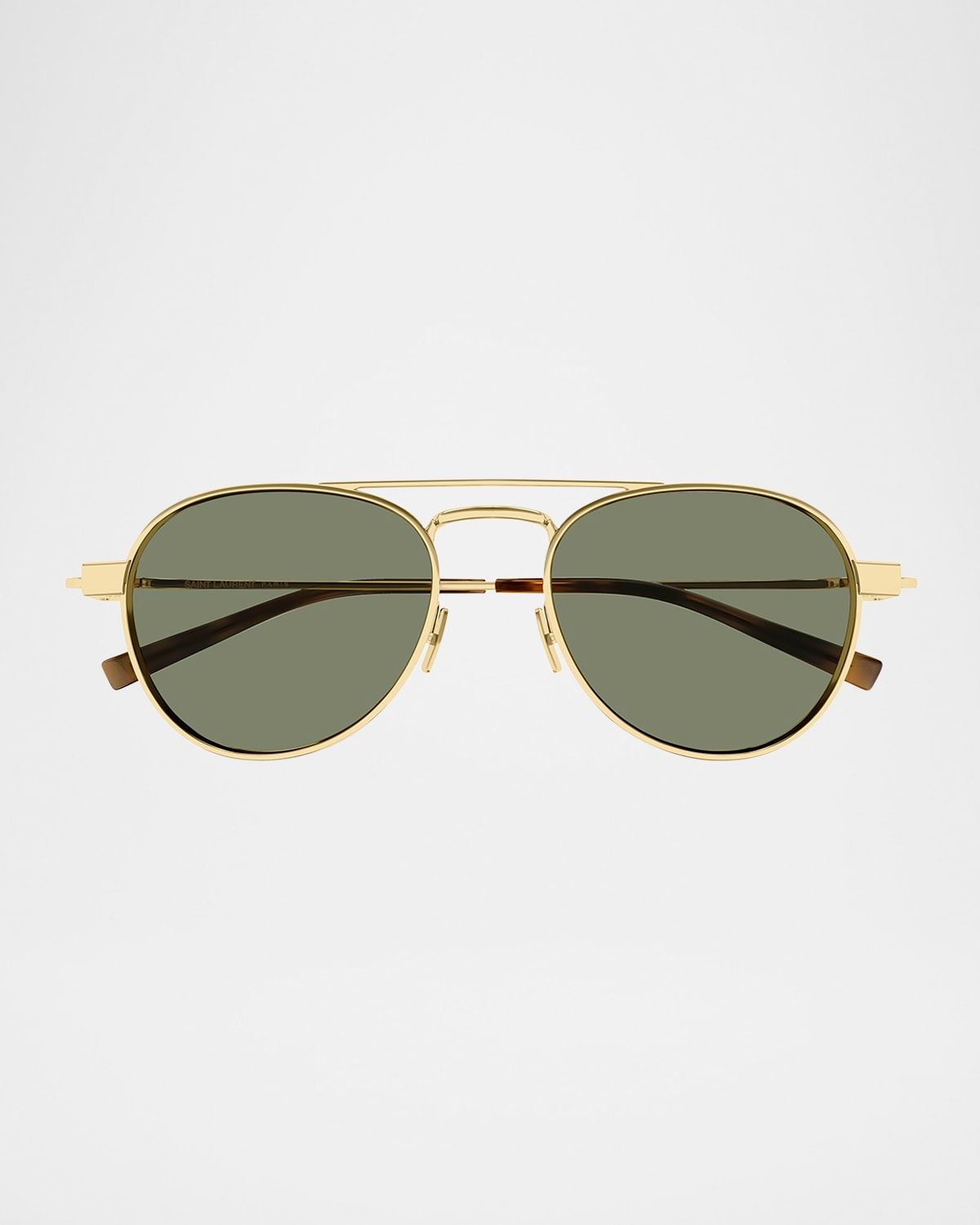 Men & apos;s SL 708M Metal Round Sunglasses