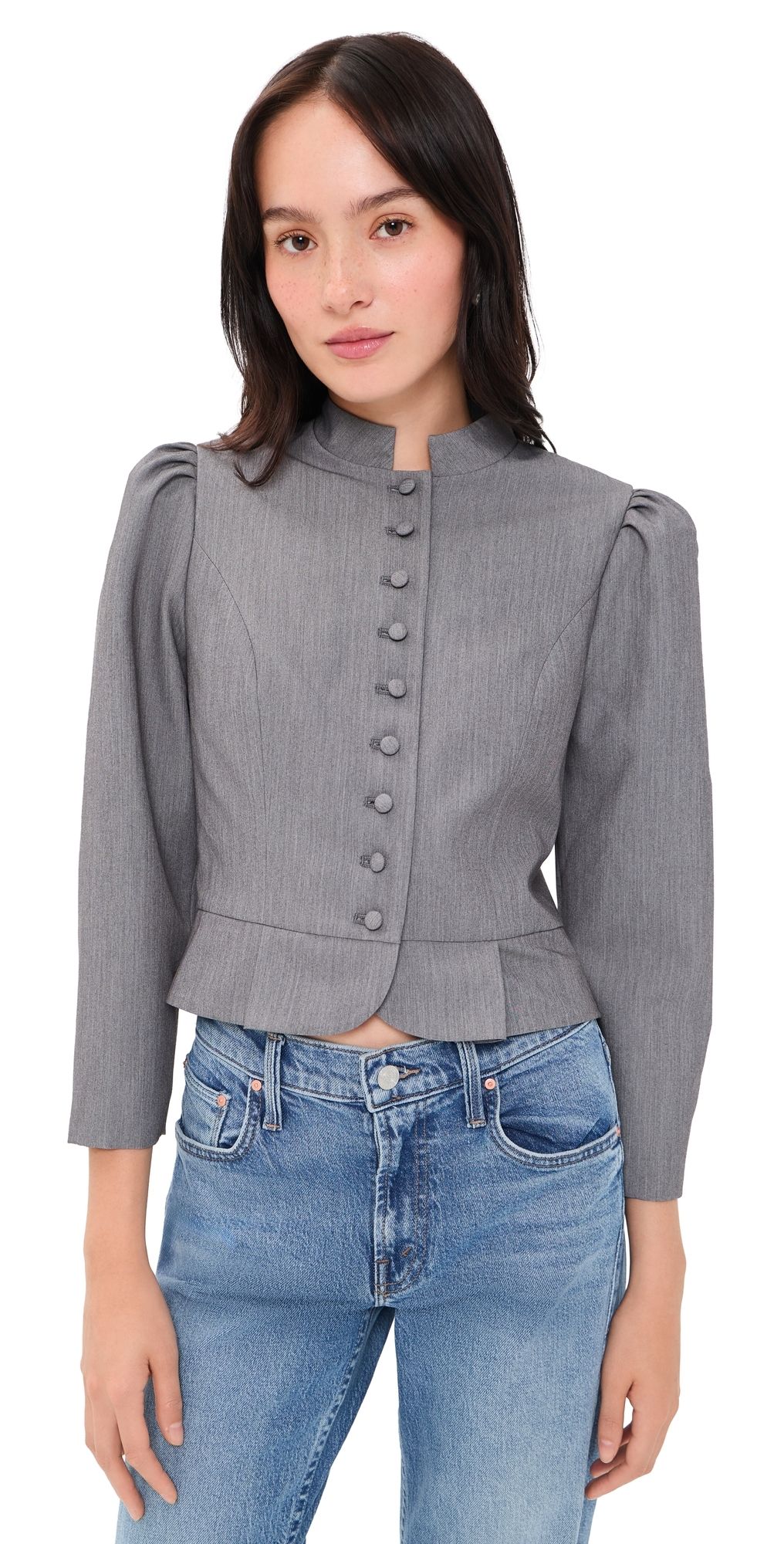 WAYF Kaelani Jacket Grey XS