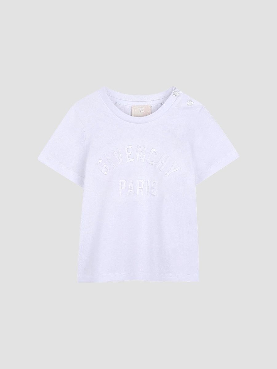 Givenchy Boy's Baby Boy's & Little Boy's Logo-Embroidered T-Shirt - White - Size 6 Months