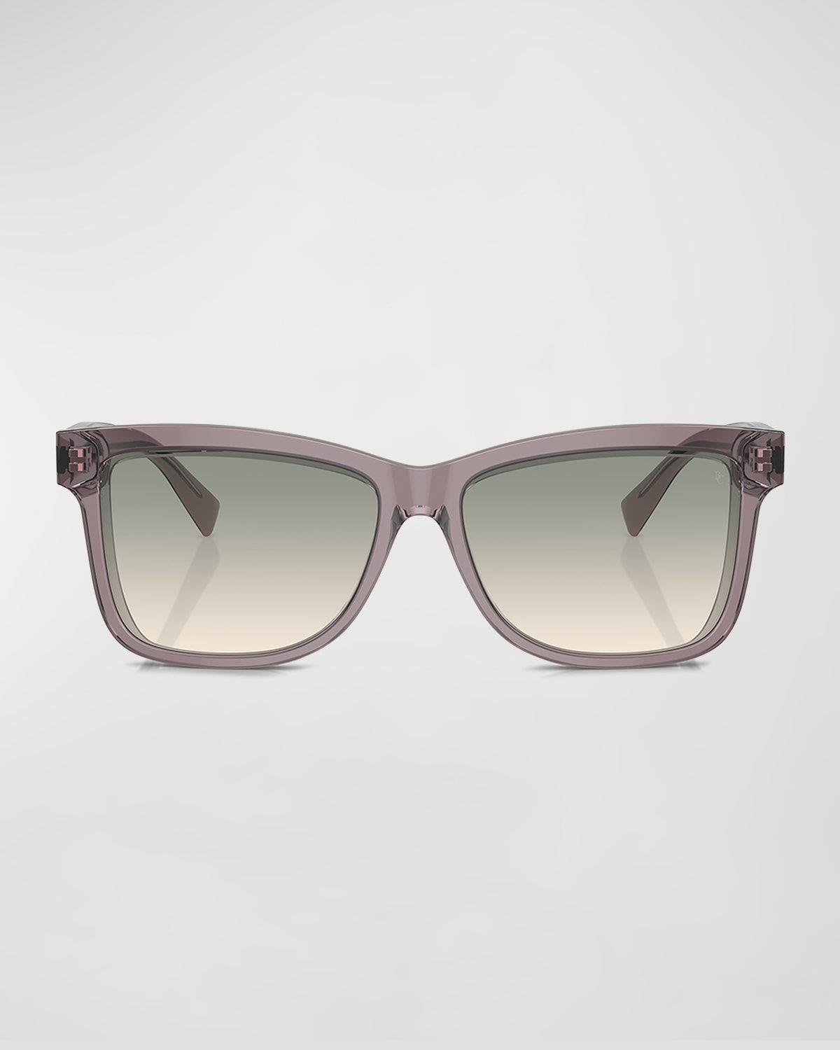 Logo Acetate Butterfly Sunglasses