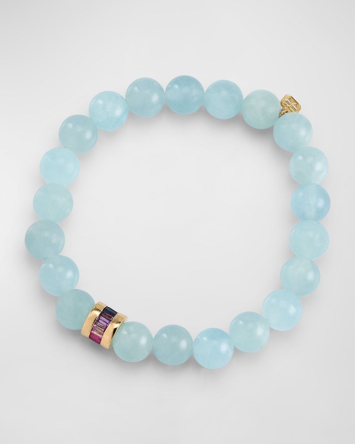 Beaded Bracelet with Ombre 3 Color Station