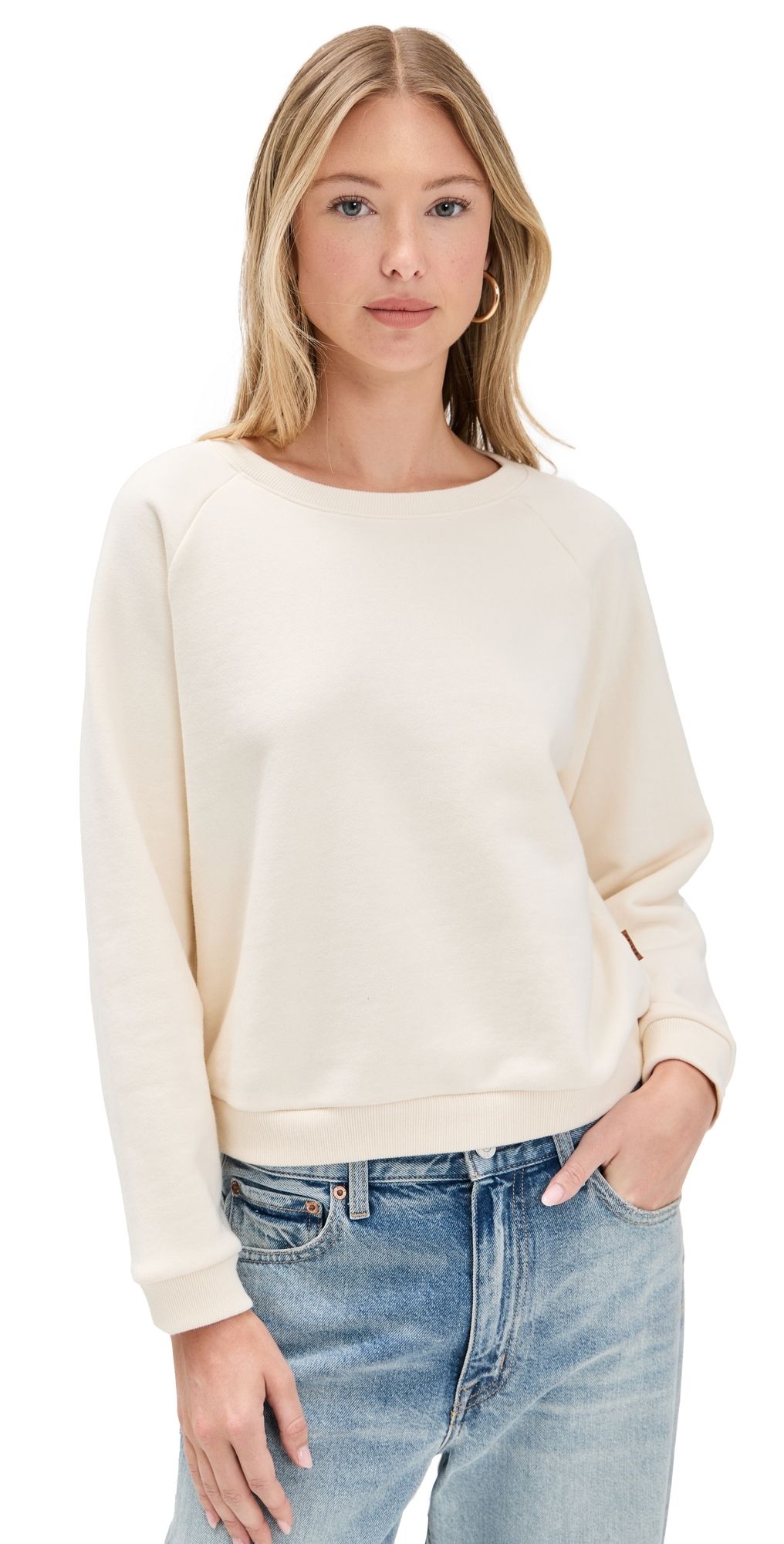 Jamie Haller The Daily Sweatshirt Natural White M