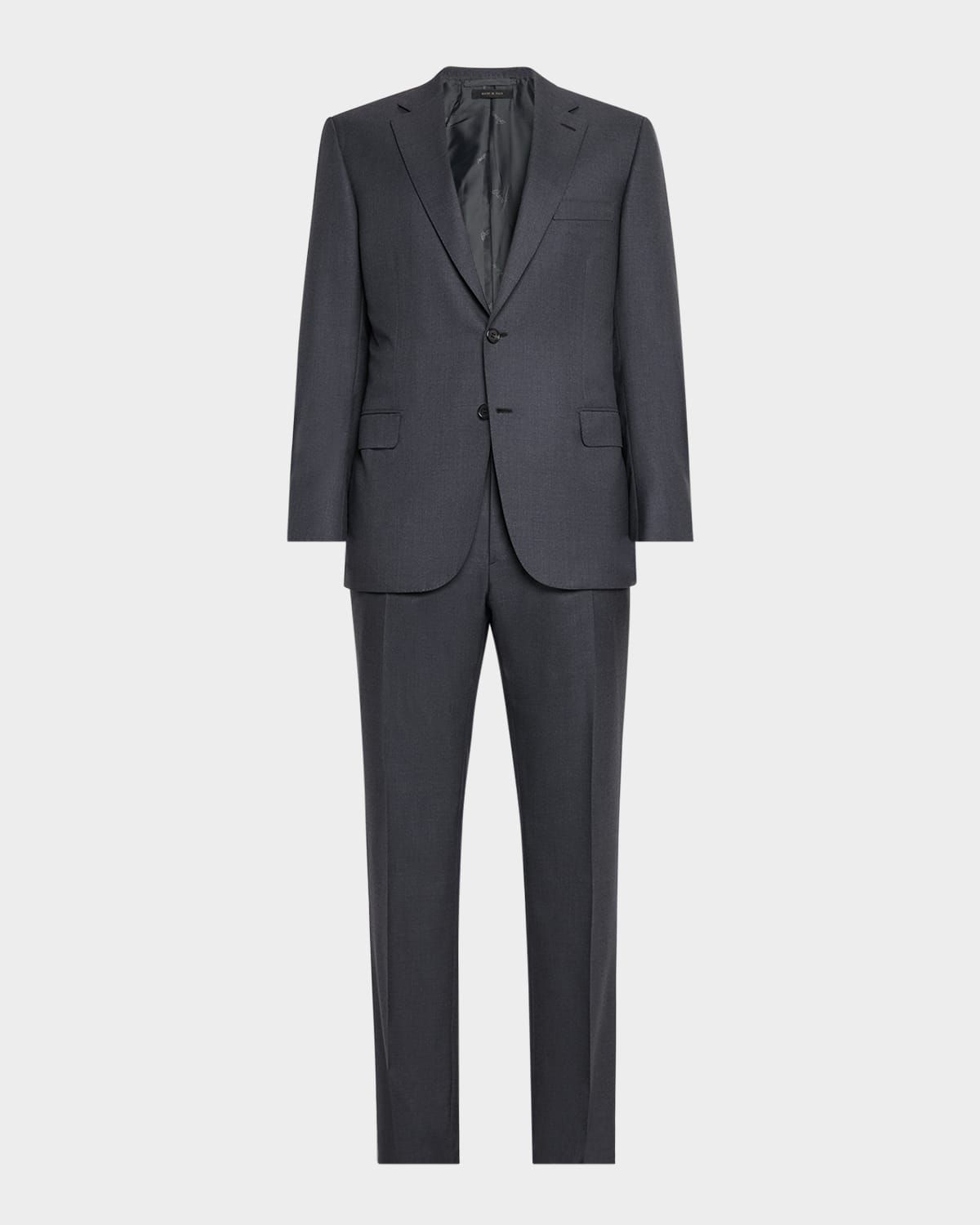 Men & apos;s Brunico Virgin Wool Two-Piece Suit