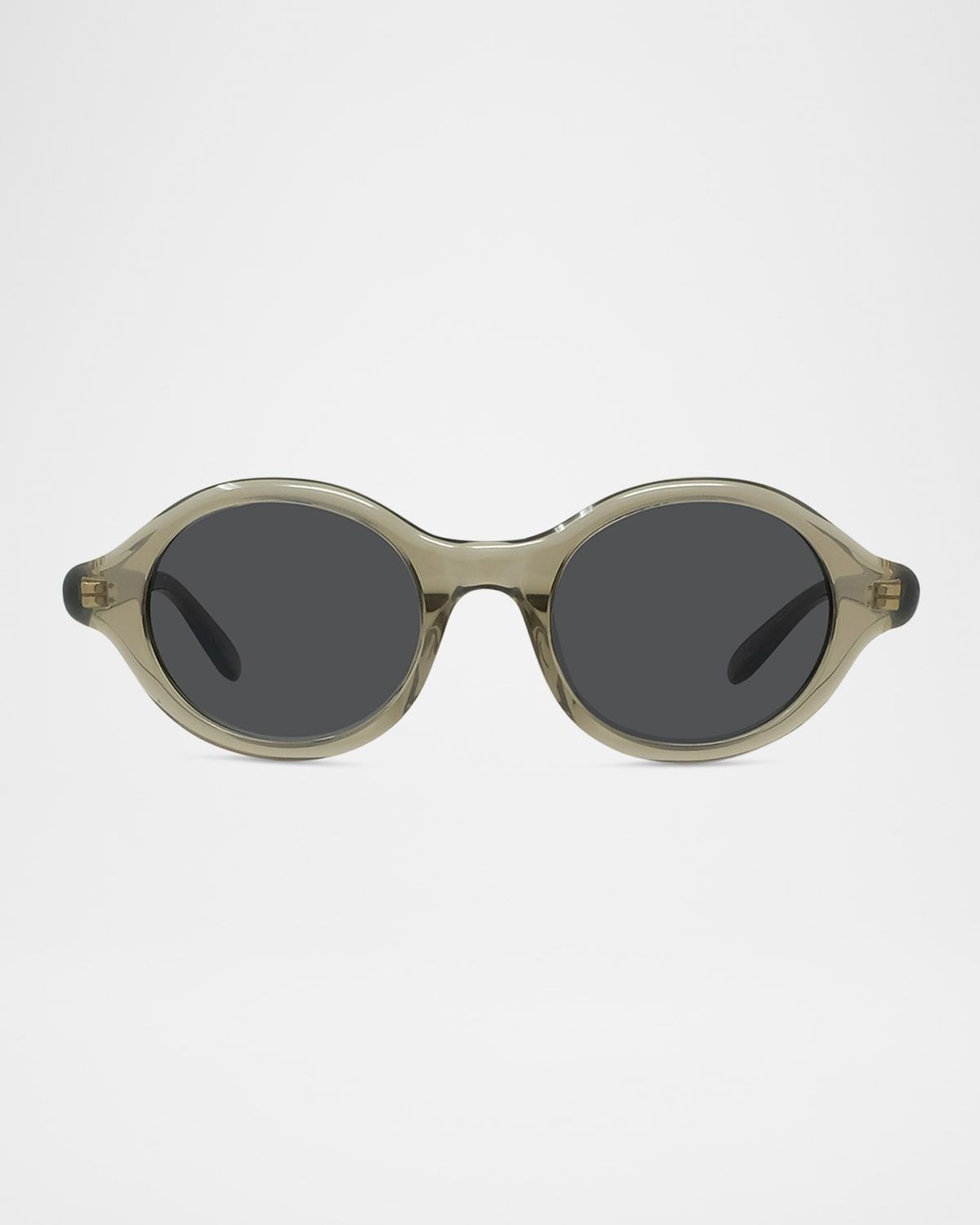 Men & apos;s Slim Acetate Round Sunglasses