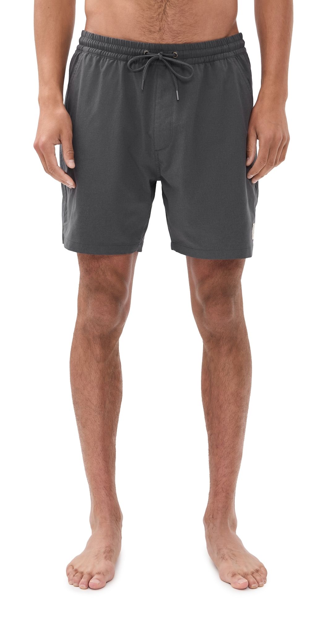 Marine Layer Lined Sport & Swim Shorts 6 Asphalt L