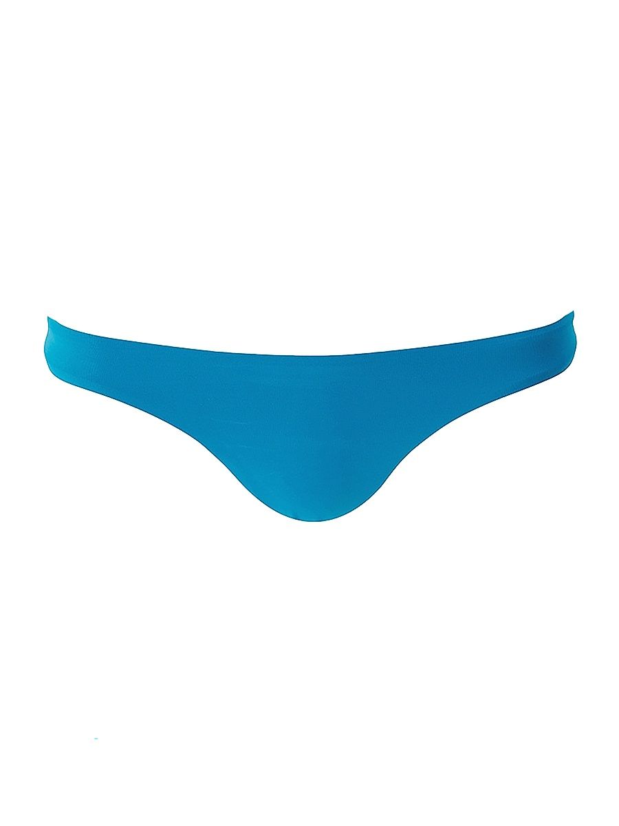 Women's Barcelona Low-Rise Bikini Bottom - Teal - Size 12