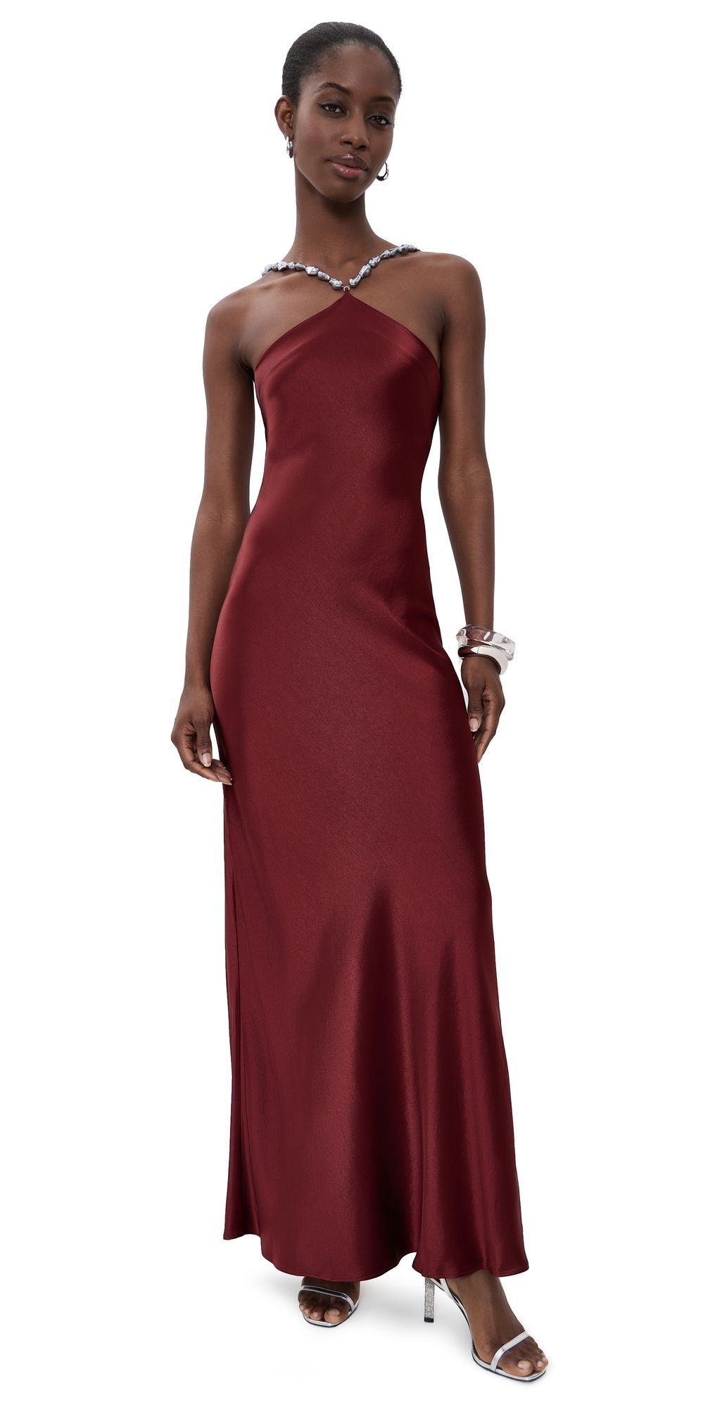 STAUD Cadence Dress Pinot 12