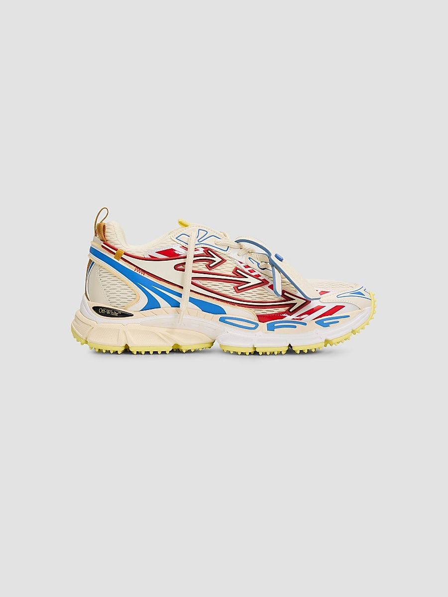 Men's Be Right Back Mesh Low-Top Sneakers - Blue Coral Red - Size 8