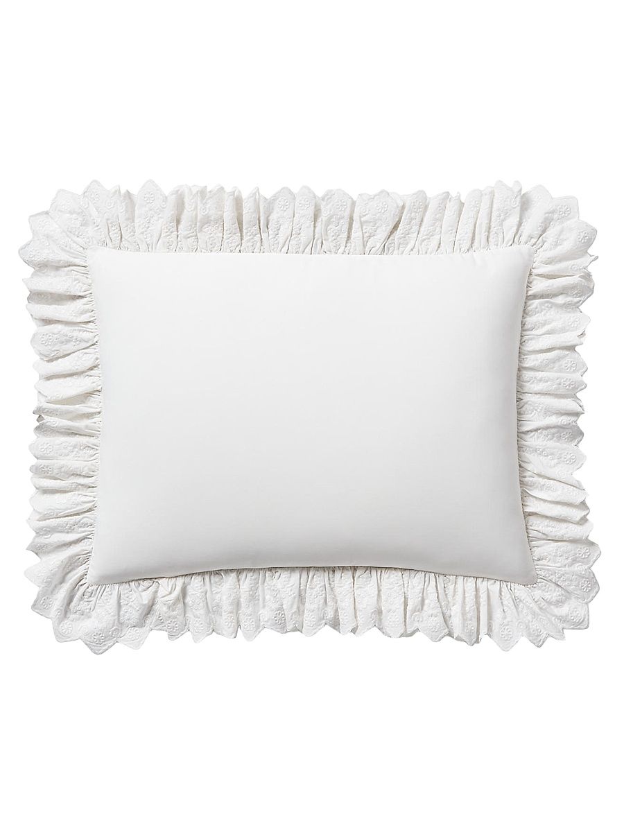 Antoinette Throw Pillow - True Cream