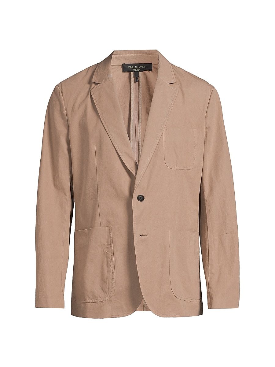 Men's Butler Peached Cotton Blazer - Desert Taupe - Size 32
