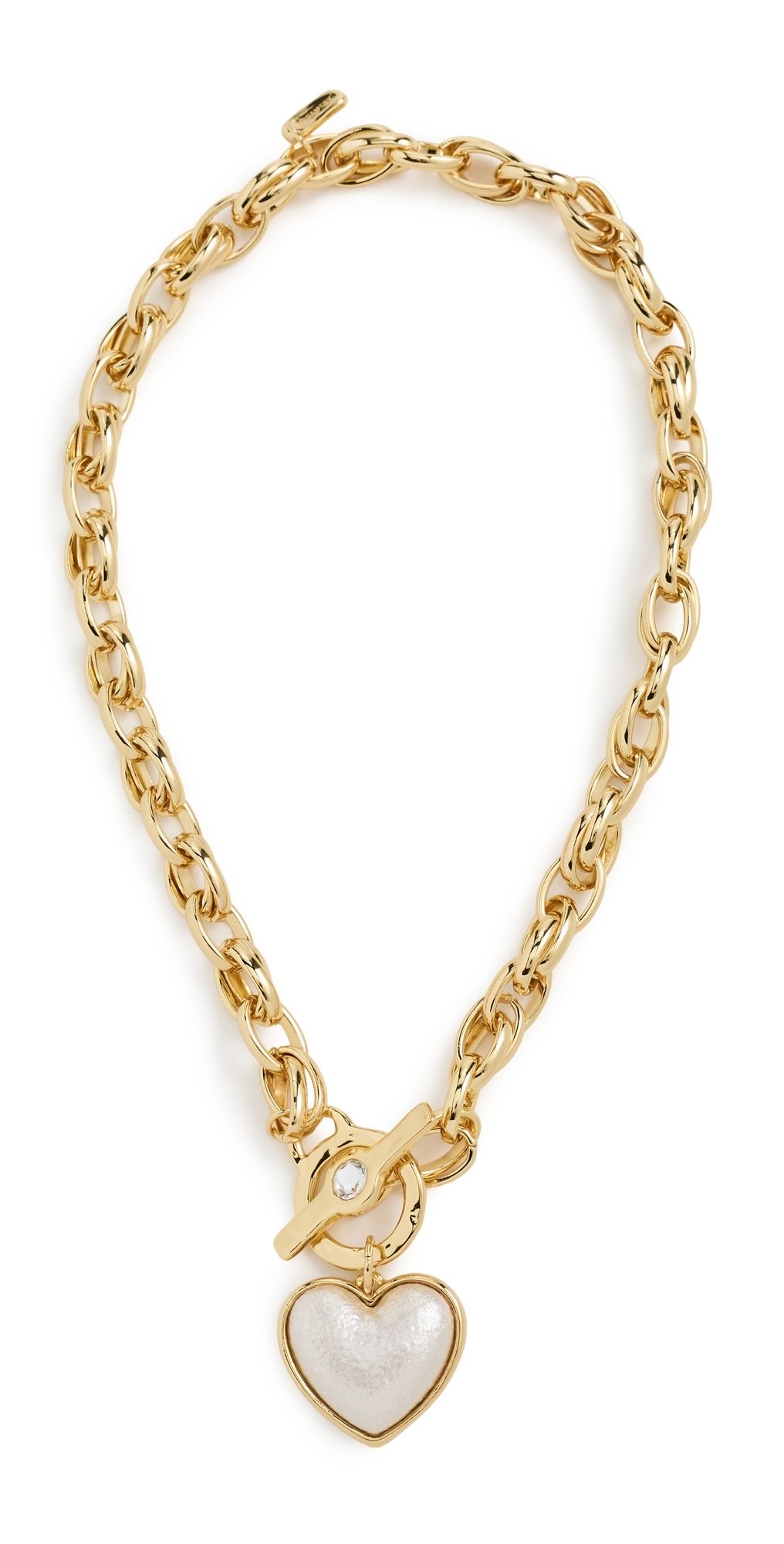 Logan Tay Interwoven Love Necklace Gold One Size