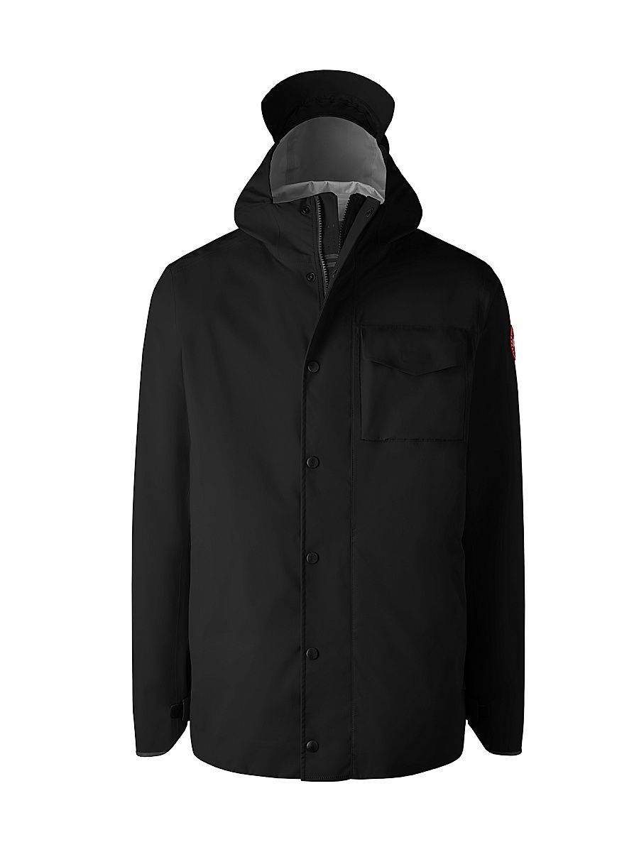 Men's Nanaimo Waterproof Rain Jacket - Black - Size Large
