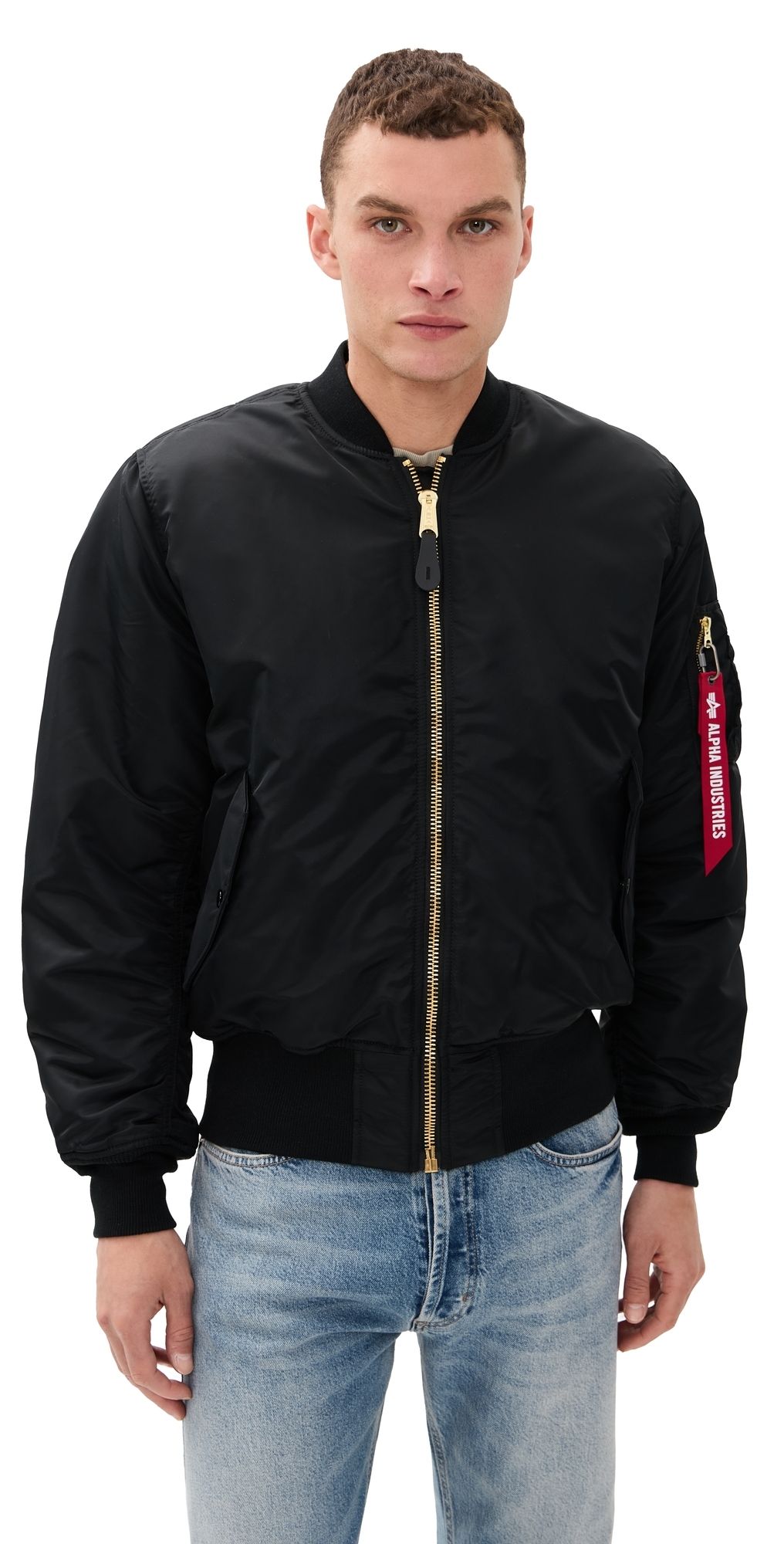 Alpha Industries MA-1 Heritage Fit Flight Jacket Black XL