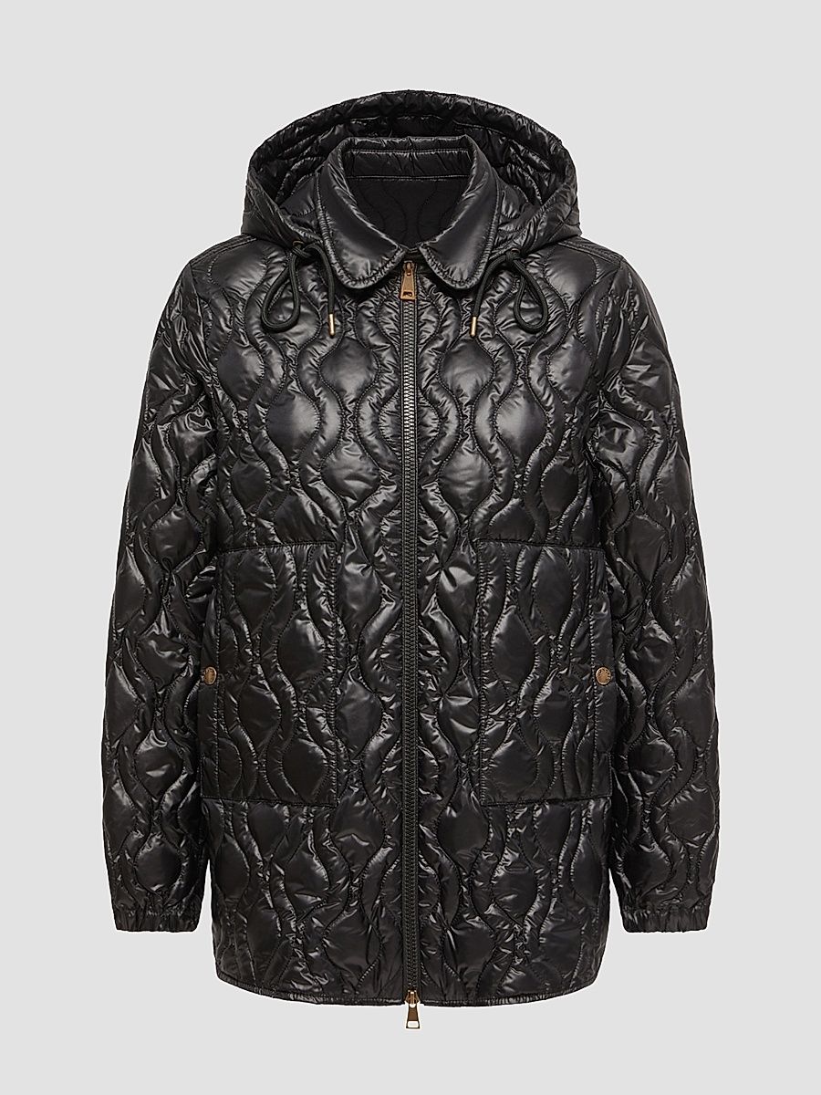 Women's Balette Puffer Coat - Black - Size Large