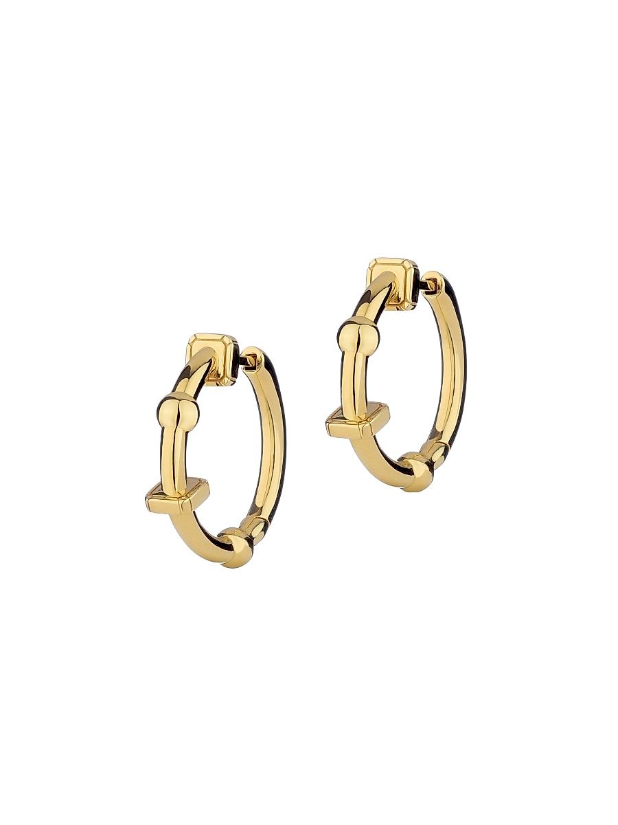 Women's Mini 18K Yellow Gold Huggie Hoop Earrings - Yellow Gold