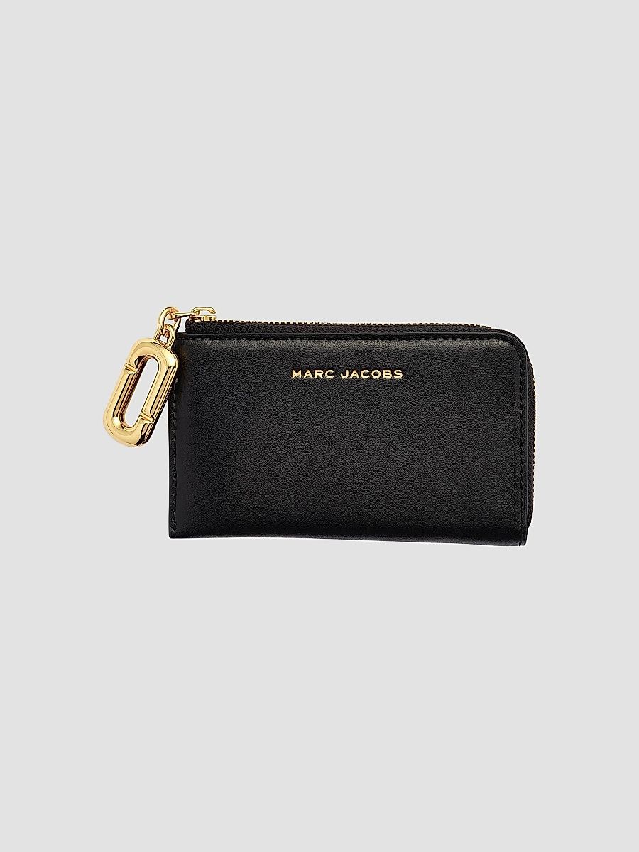 Marc Jacobs Women's Pop J Leather Multi Wallet - Black