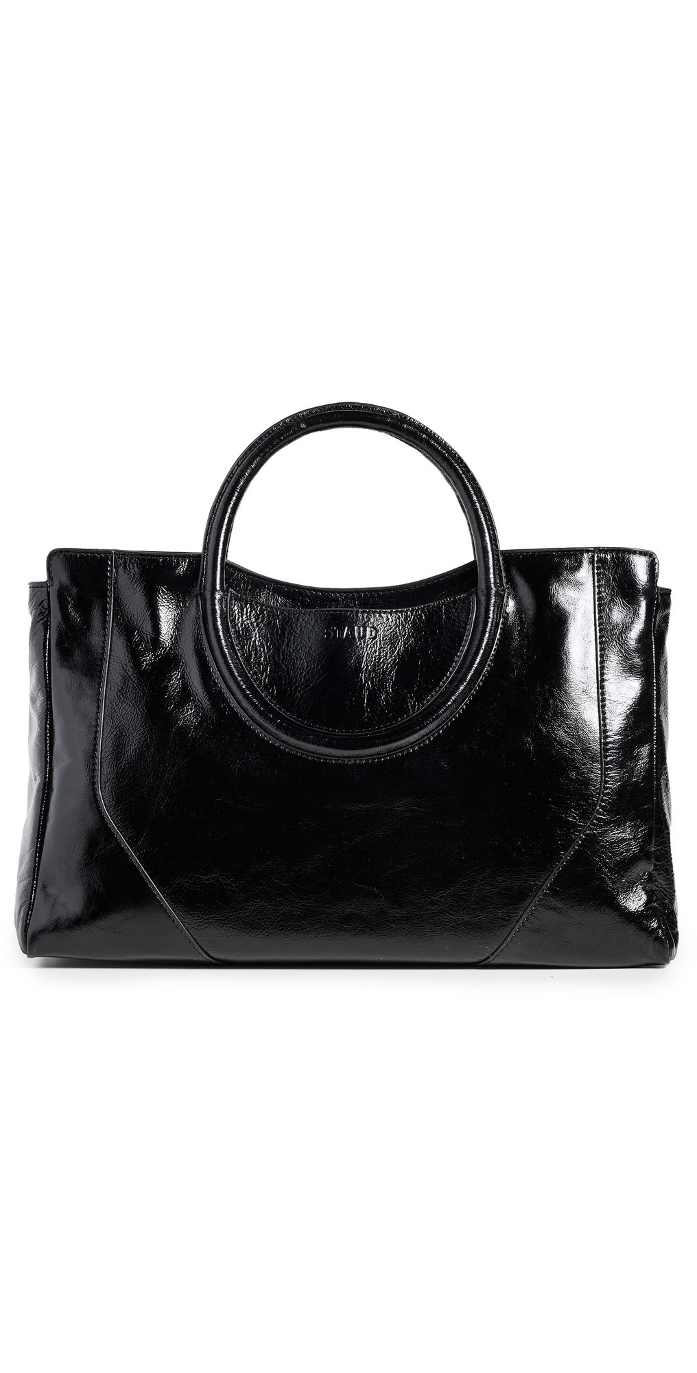 STAUD Maude Satchel Black One Size