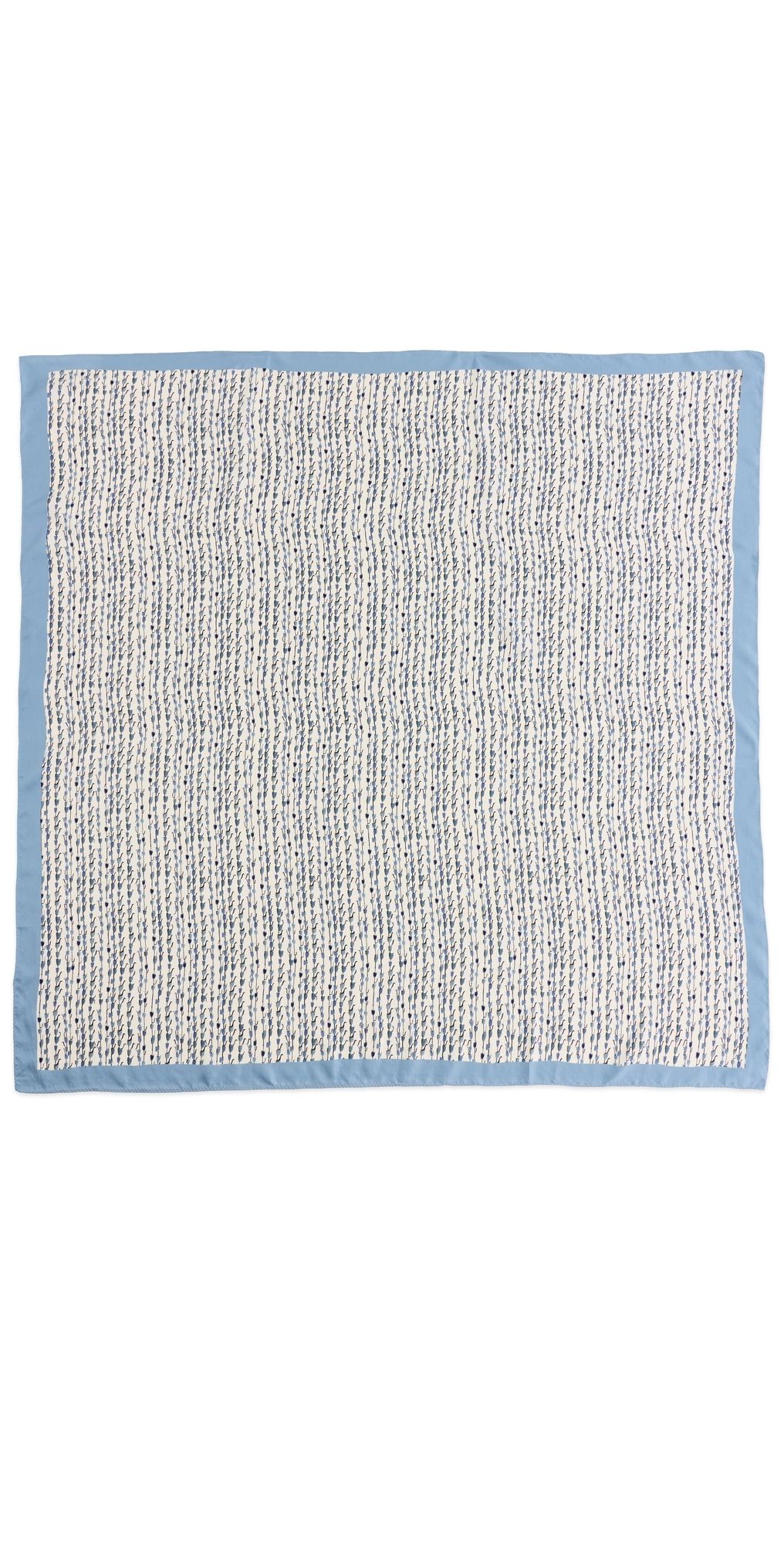 Altuzarra Bluebell Silk Scarf Vapor Bluebell One Size