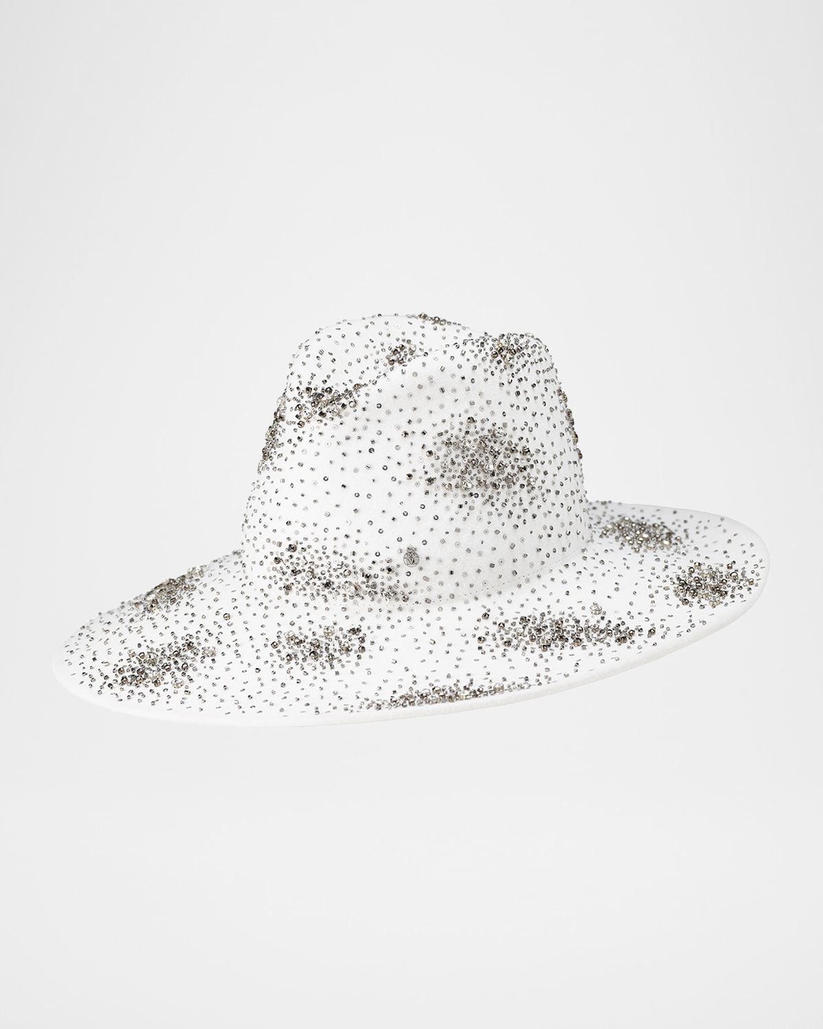 Neva Snowflake Embellished Fedora