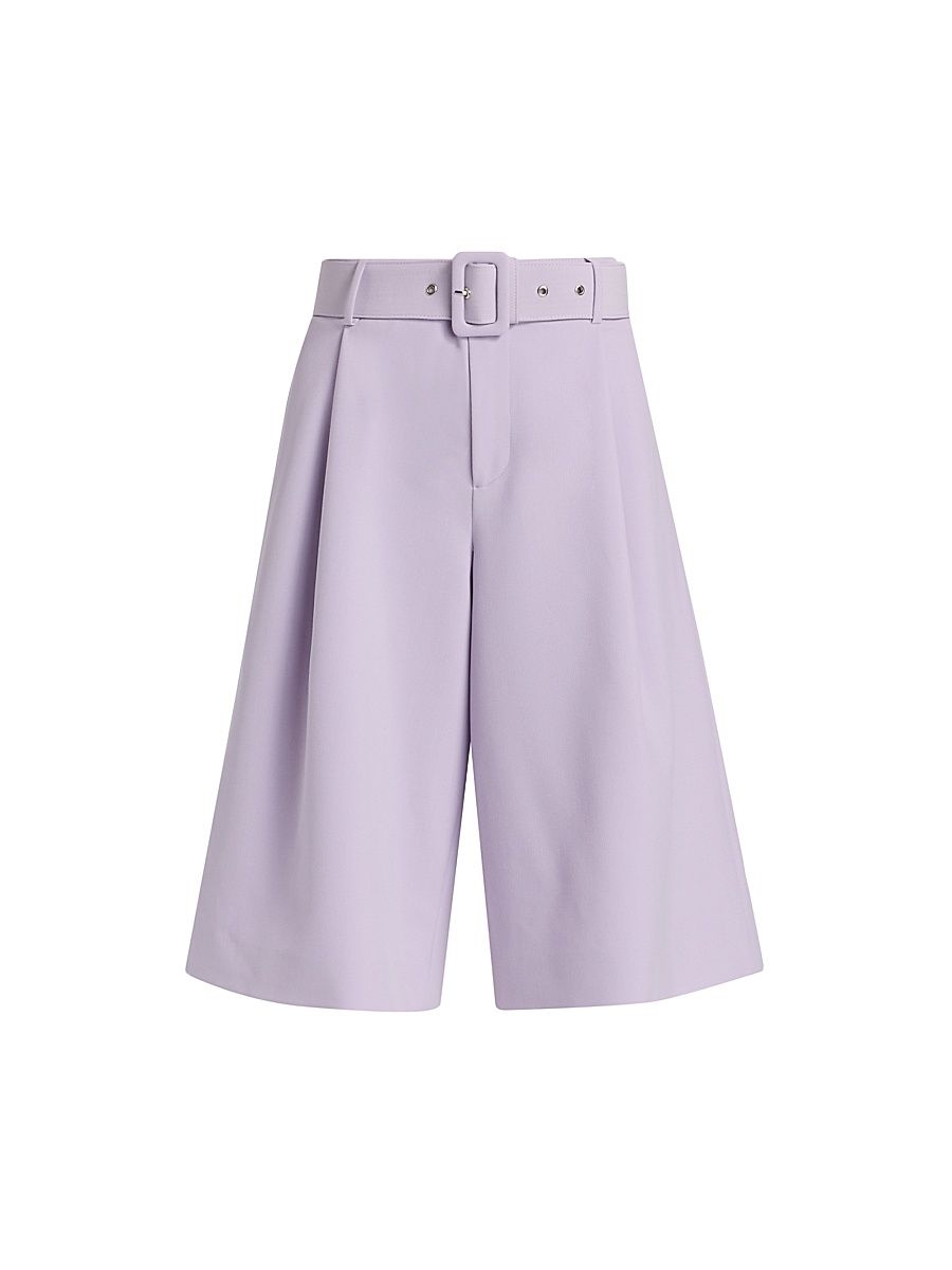 Women's Nina Belted Culottes - Wisteria - Size 10