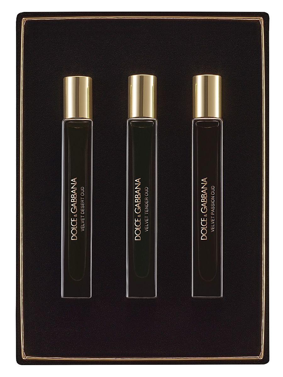 The Velvet Collection Oud 3-Piece Travel Set