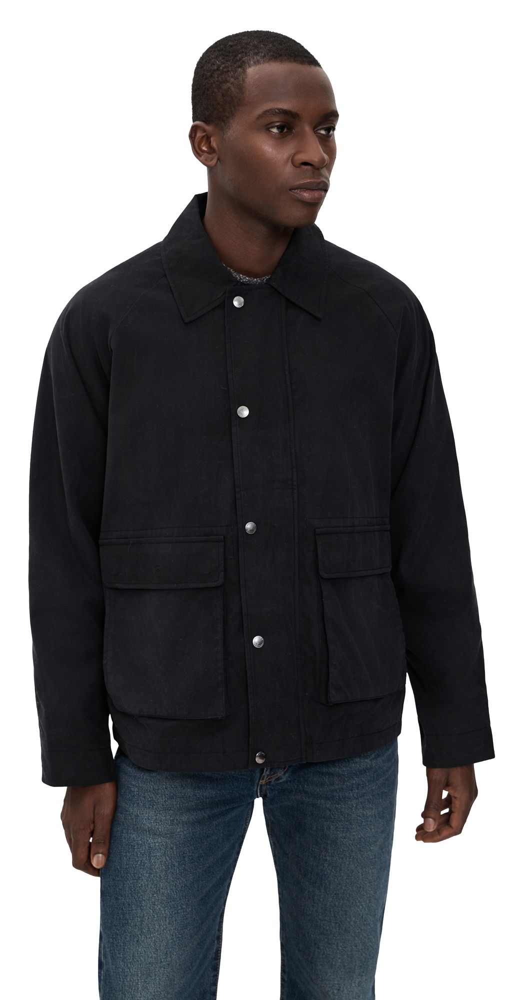 Corridor Waxed Cotton Trail Jacket Black M