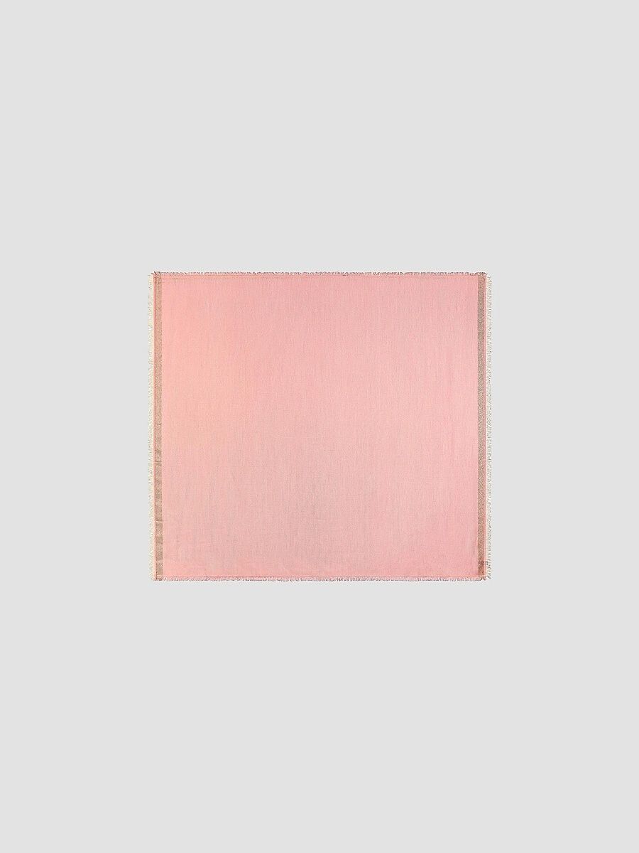 Faliero Sarti Women's Hally Cashmere-Silk Shawl - Pink Lurex