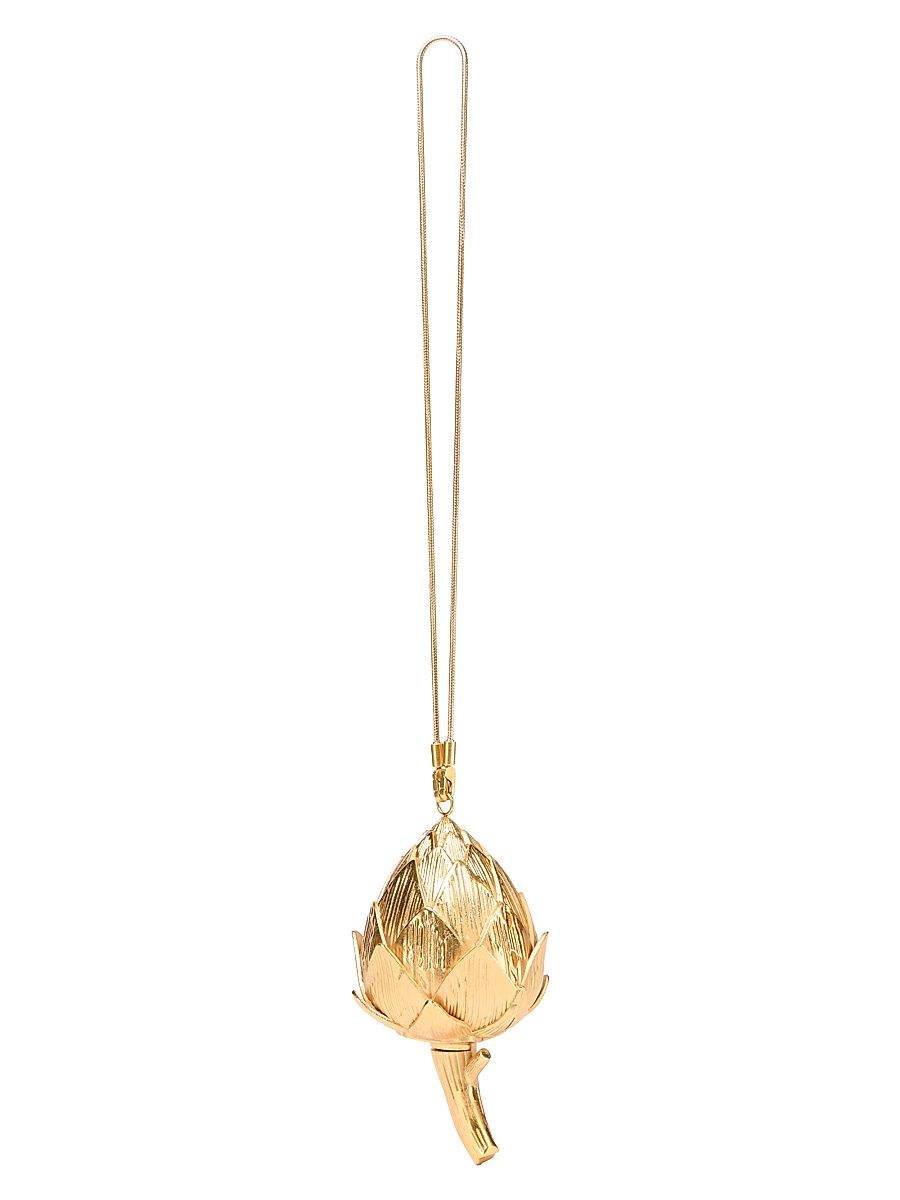 Women's Isabella Dragon Fruit Clutch - Gold