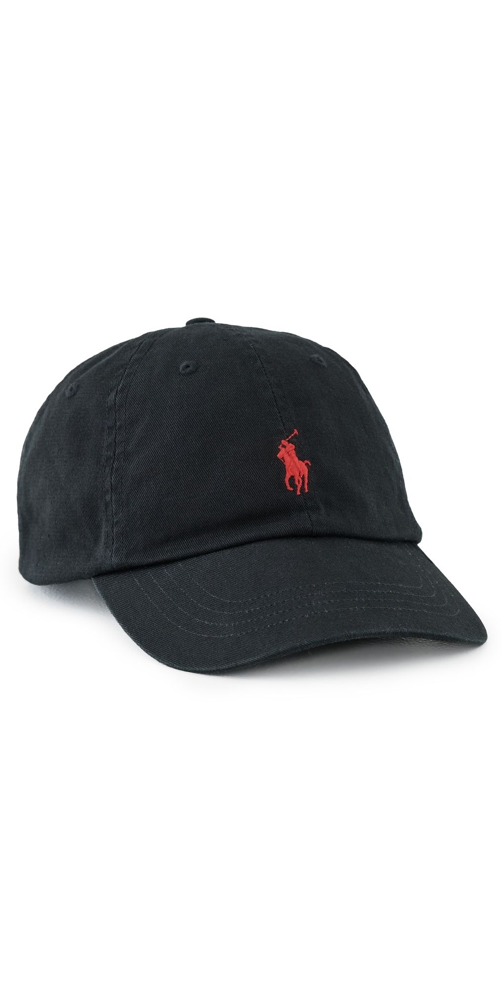 Polo Ralph Lauren Chino Sport Cap RL Black/RL2000 Red One Size