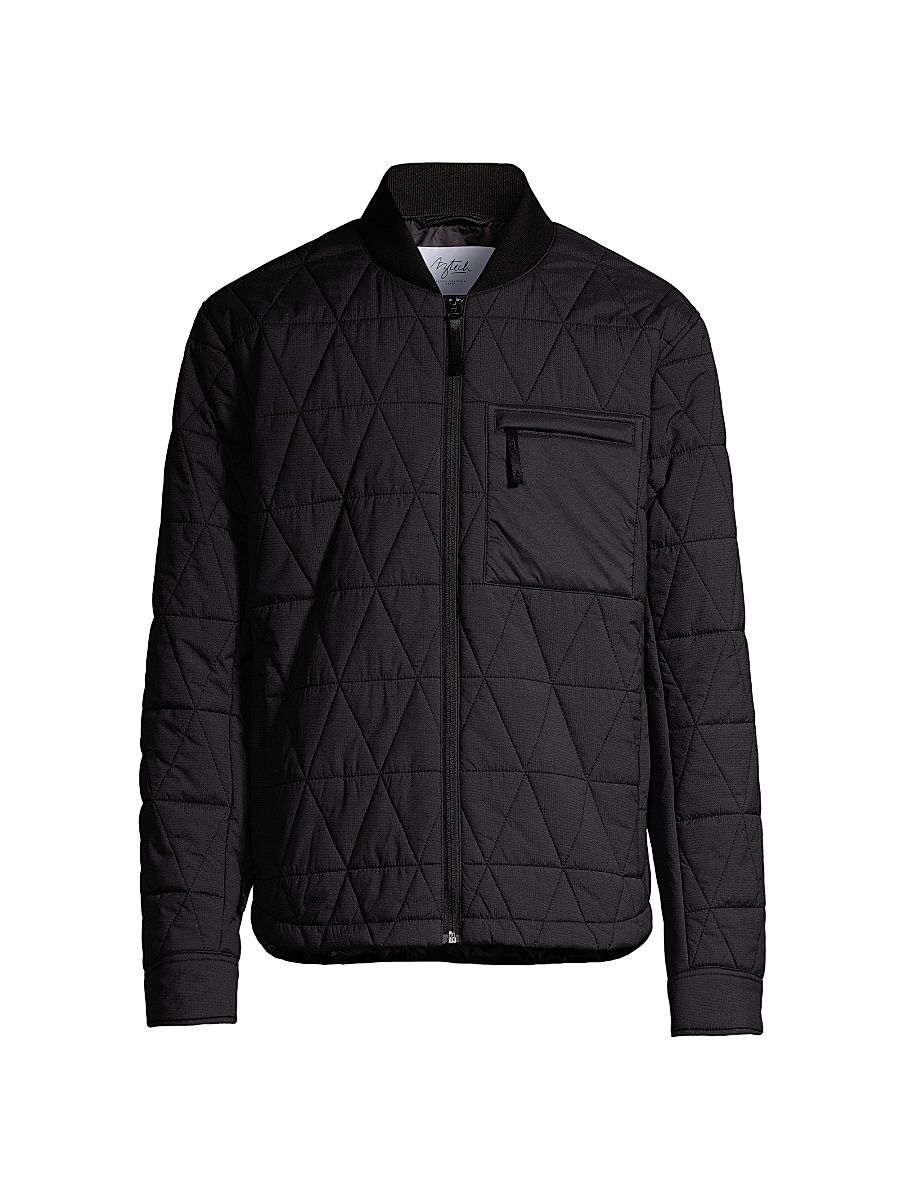 Men's Corkscrew Zip Shirt Jacket - Space Black - Size XL