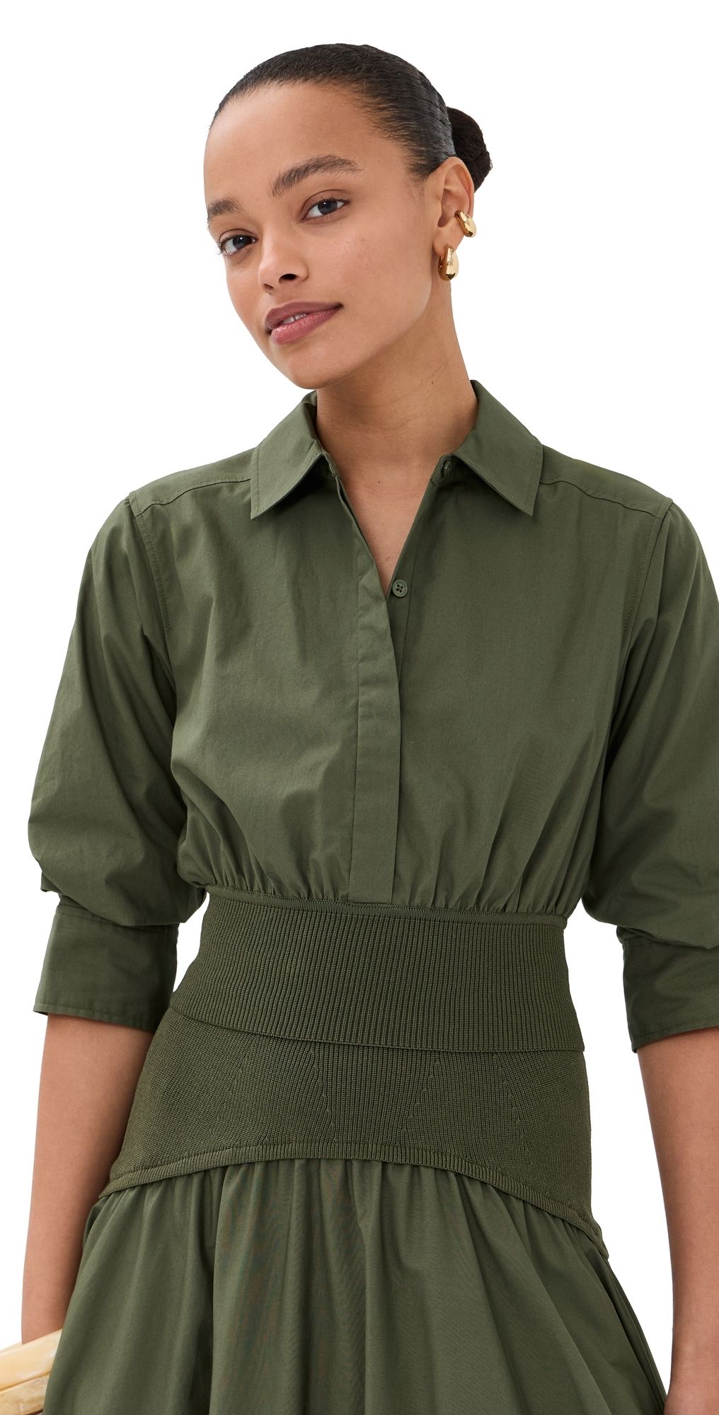 SIMKHAI Stiles Shirt Fern L