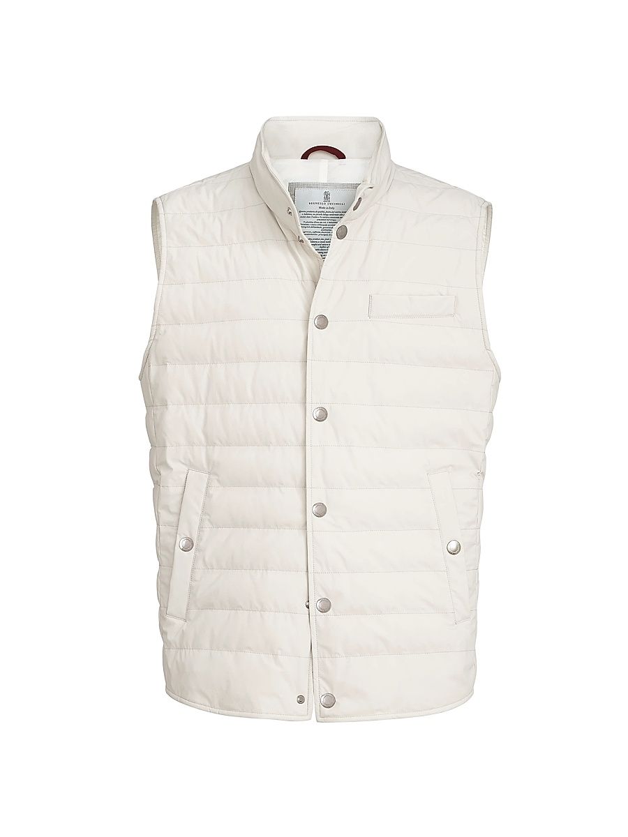 Men's Bonded Taffeta Lightweight Down Vest - Panama - Size XXXL