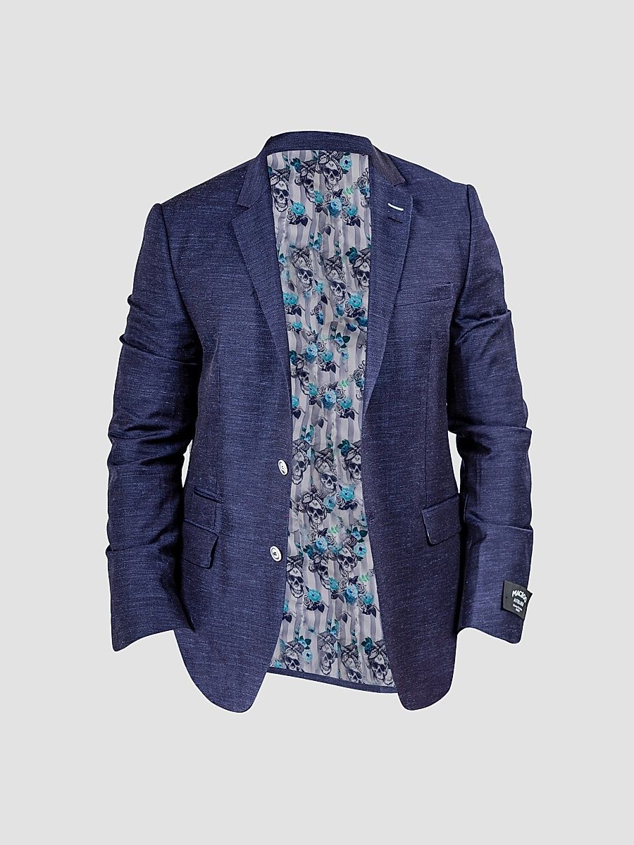 Men's Socrate Blazer Marthyr - Blue - Size Small