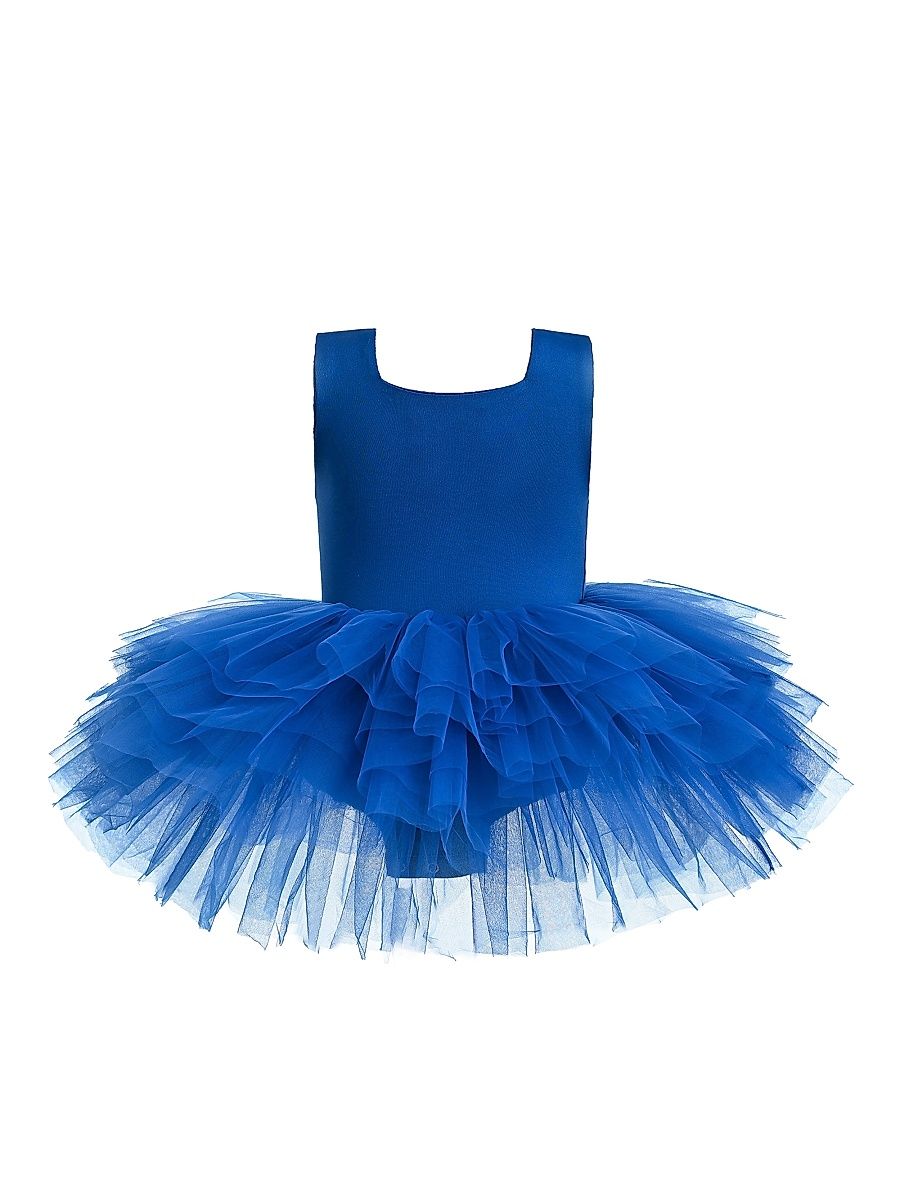 Mimi Tutu Girl's Baby Girl's & Little Girl's Layered Leotard Dress - Royal Blue - Size 6