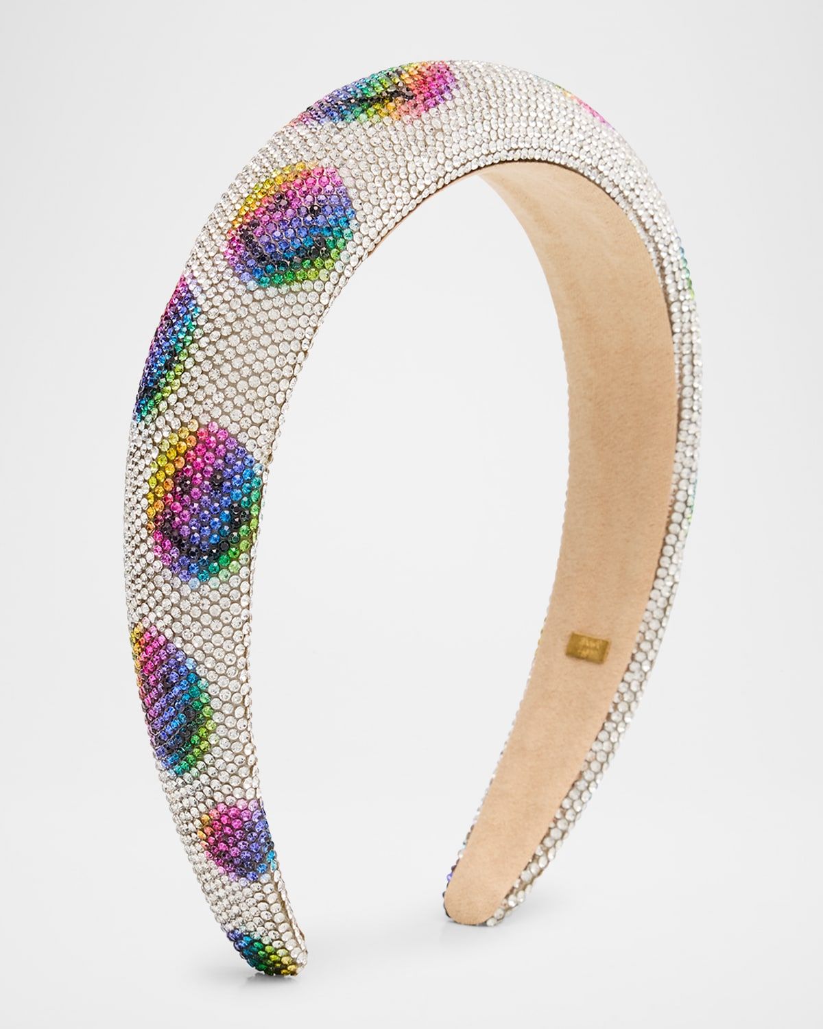 Girl & apos;s Smile Crystal Puffy Headband