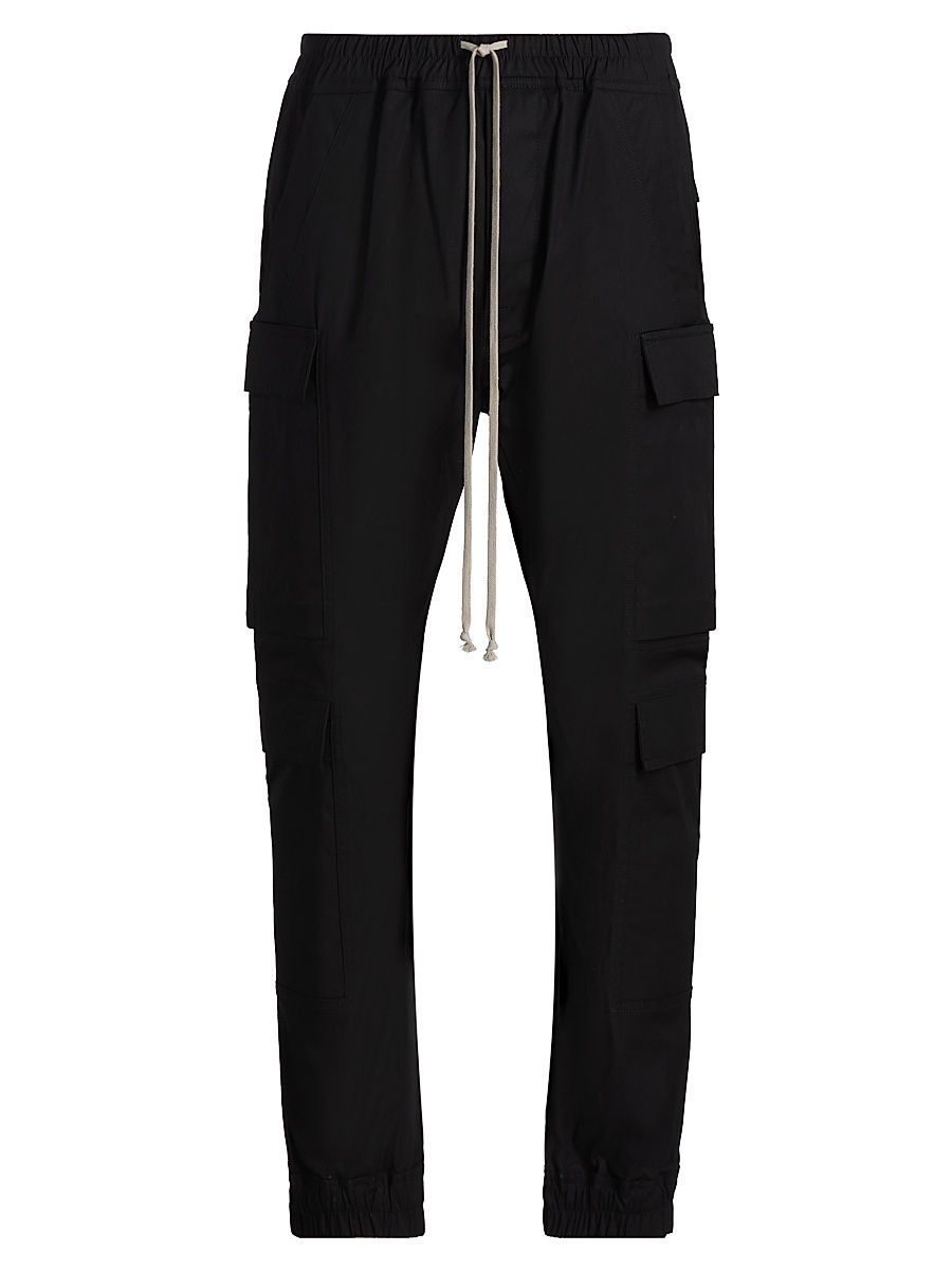 Men's Mastodon Megacargo Jogger Pants - Black - Size 38