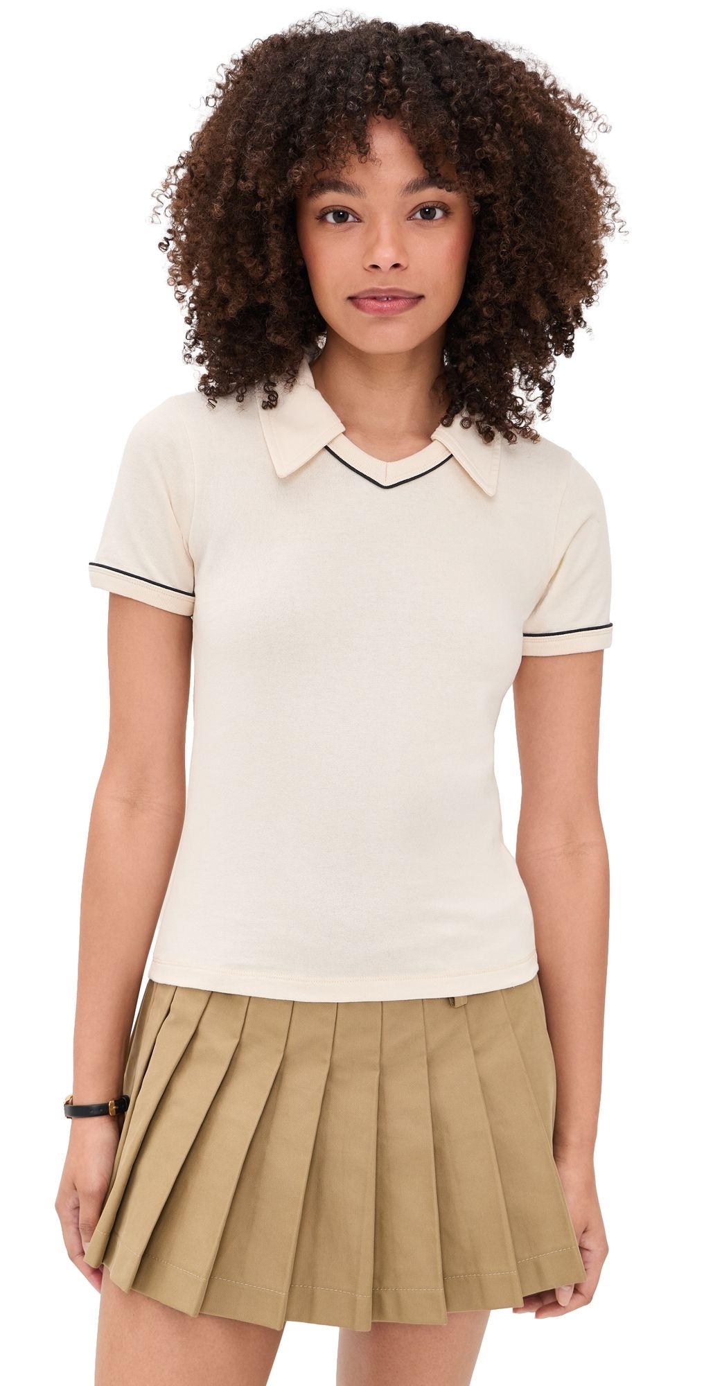 Jeanerica Charlie Top Off White L