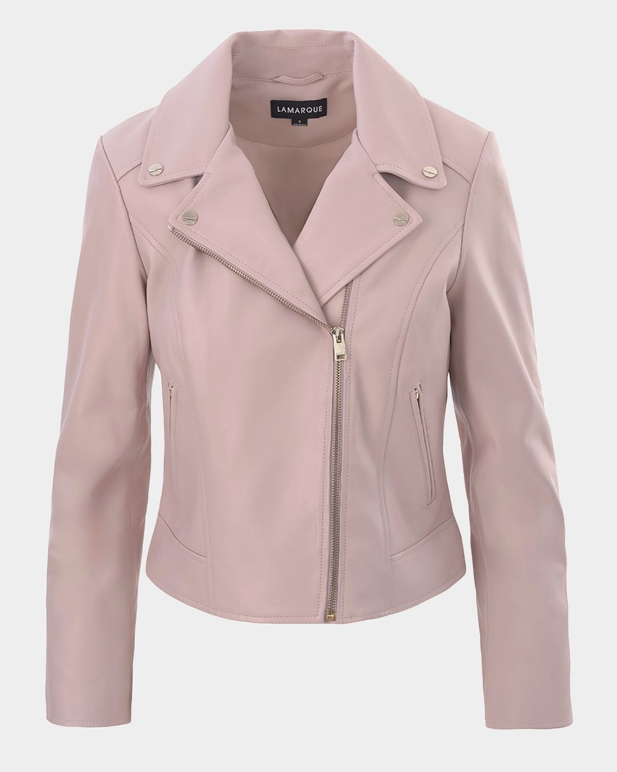 Kelsey Leather Biker Jacket