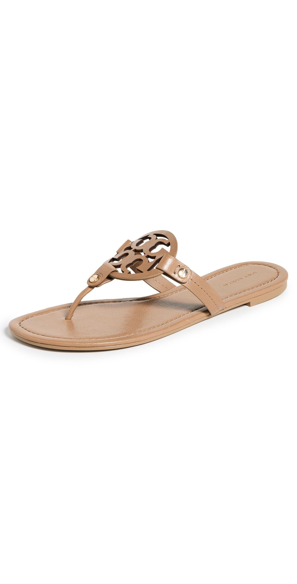 Tory Burch Miller Sandals Almond Flour 5