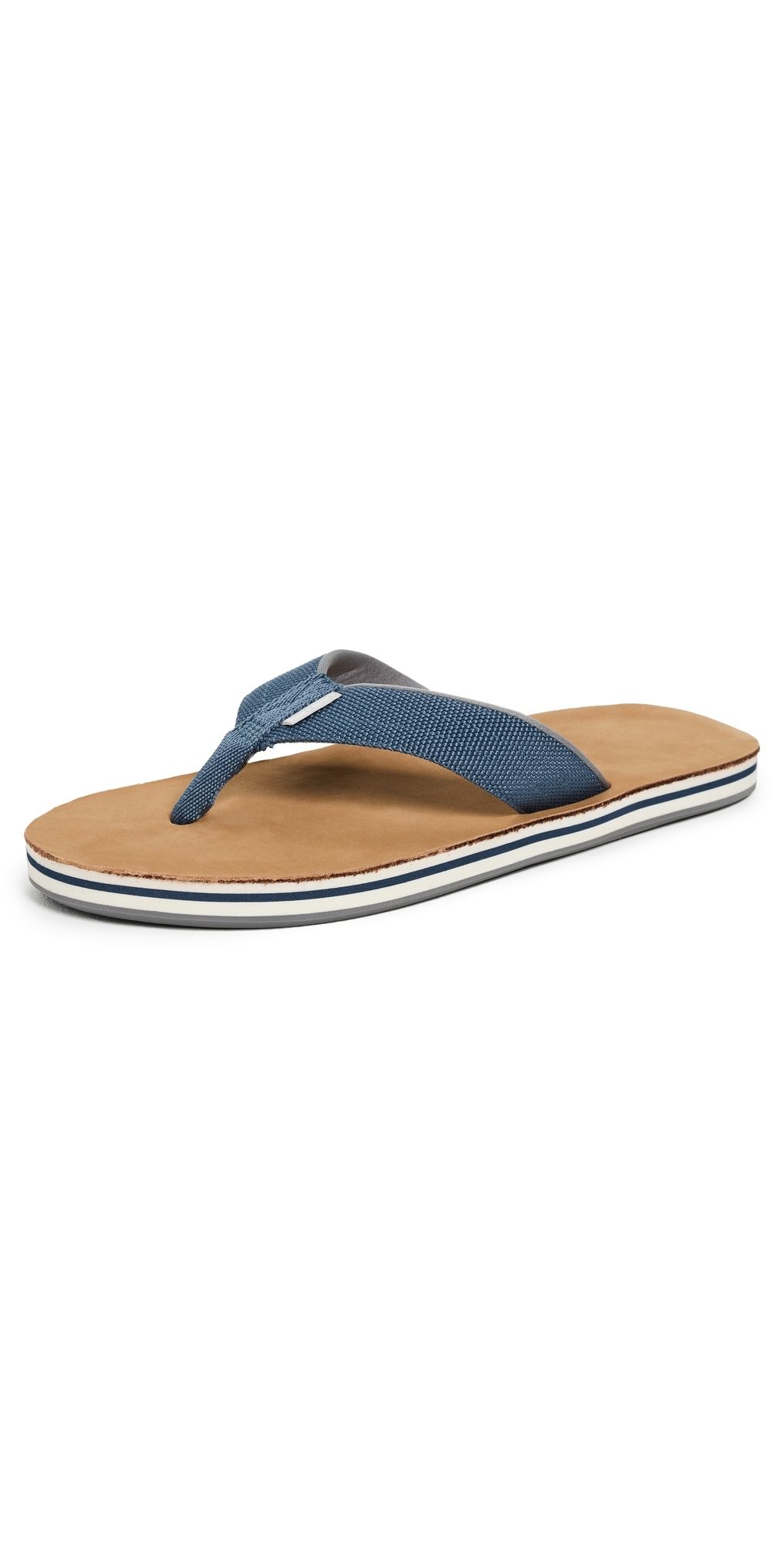 Hari Mari Scouts Flip Flops Indigo/Grey 9