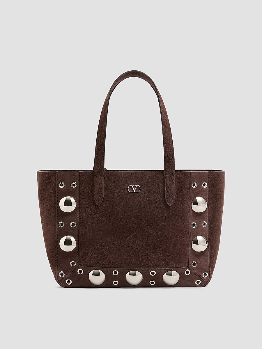 Women's Nellcote Medium Suede Tote Bag - Brown