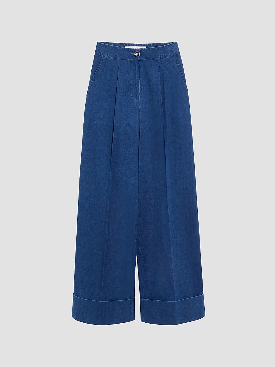 Women's Denim Pants - Blue - Size 14