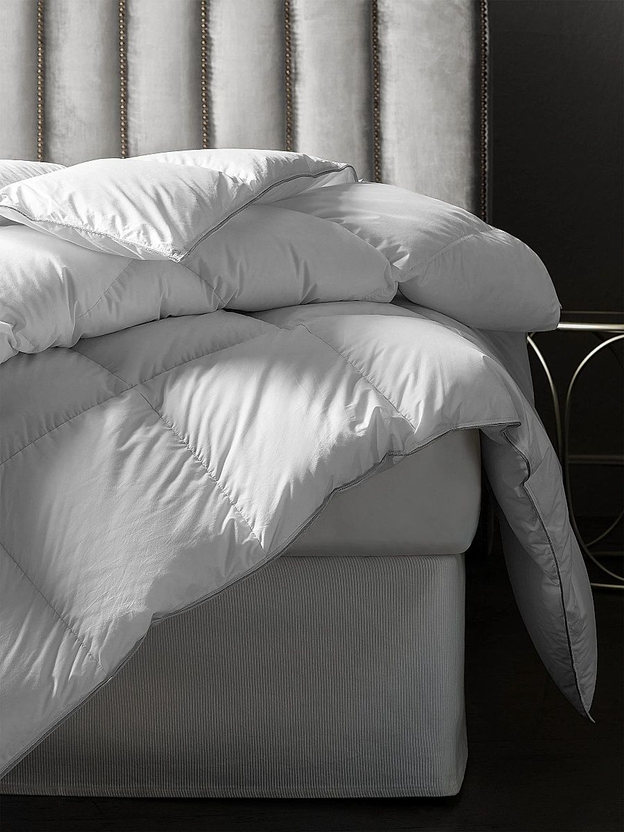 Nobilis Comforter & Pillow Collection - White - Size California King