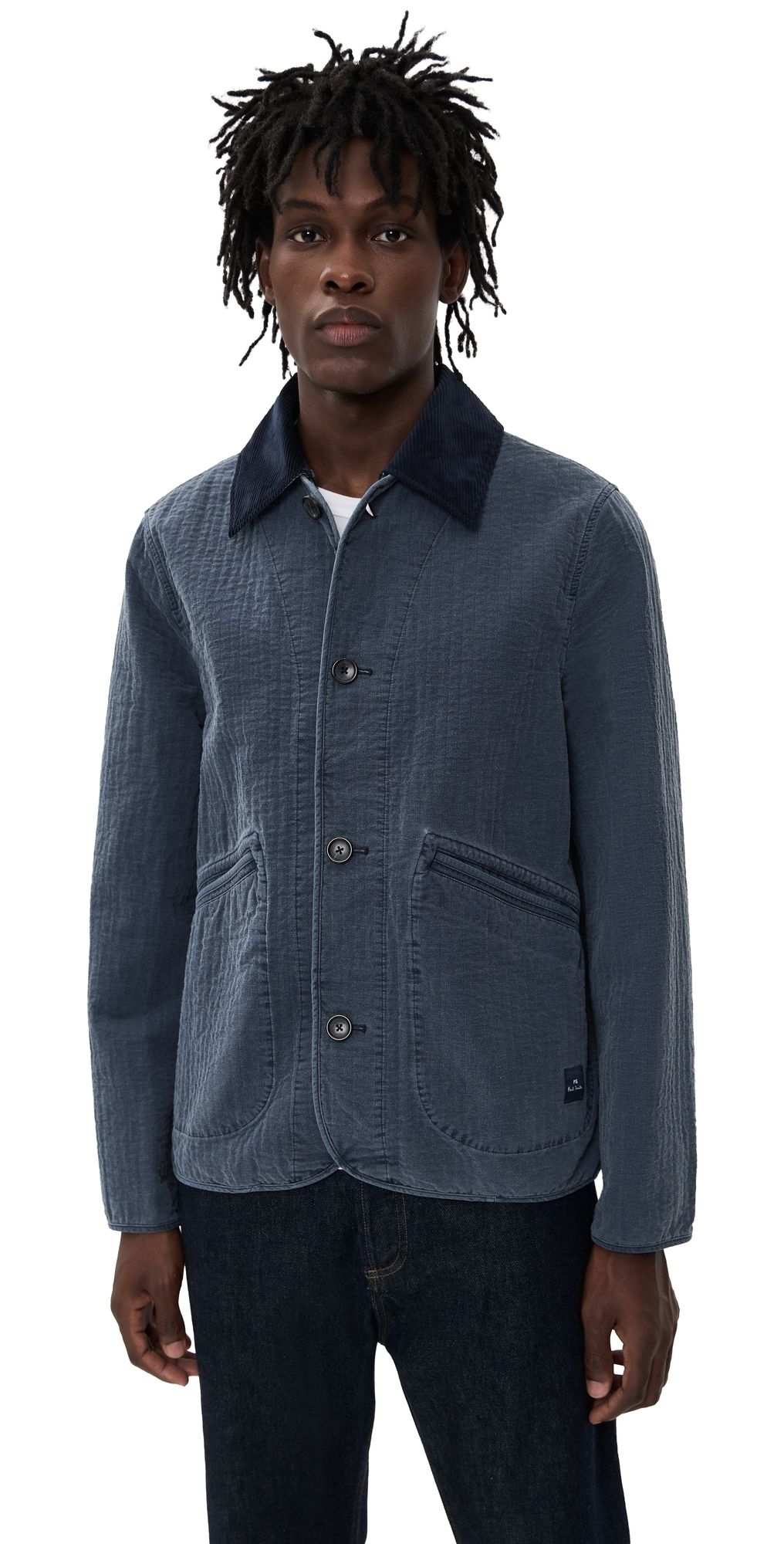 PS Paul Smith Washed Cotton Jacket Indigo XL