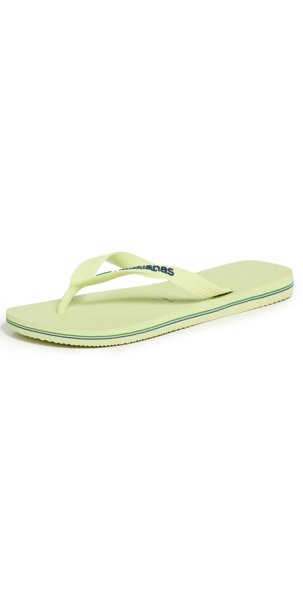 Havaianas Brazil Logo Flip Flops Match Green 6
