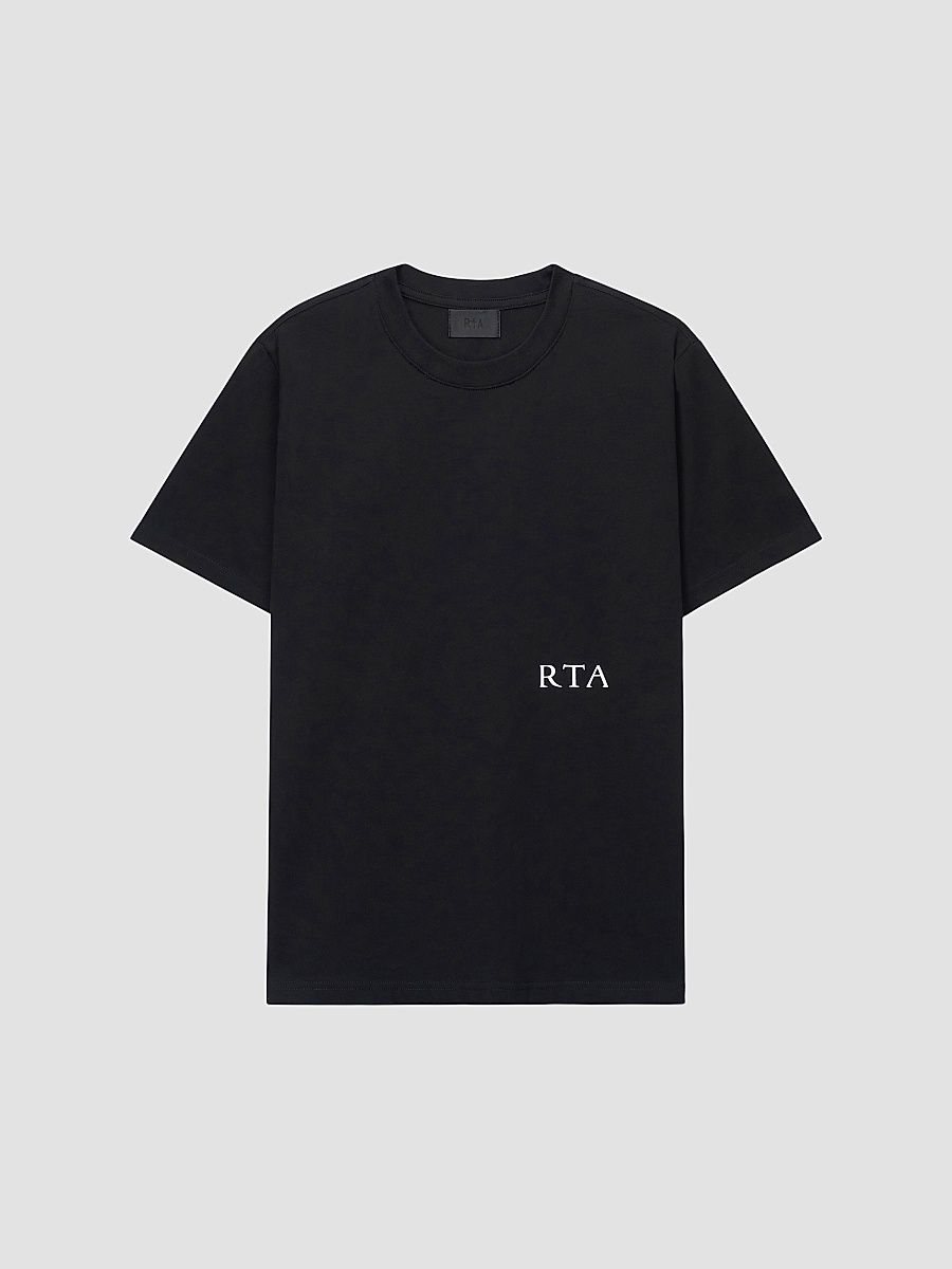 Men's Curva Ultra Liam Cotton T-Shirt - Black Mafia Hand - Size Small